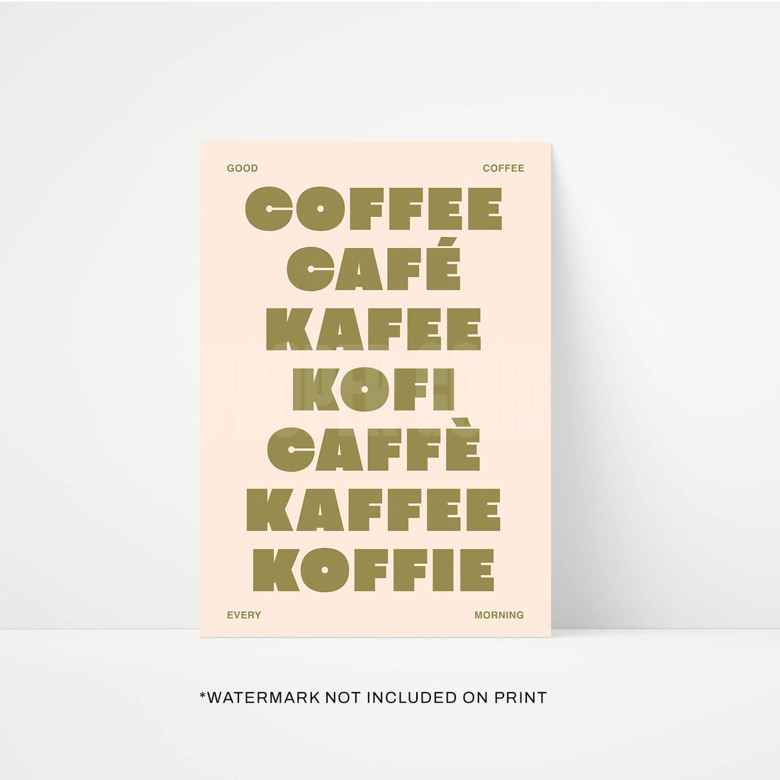Coffee Print