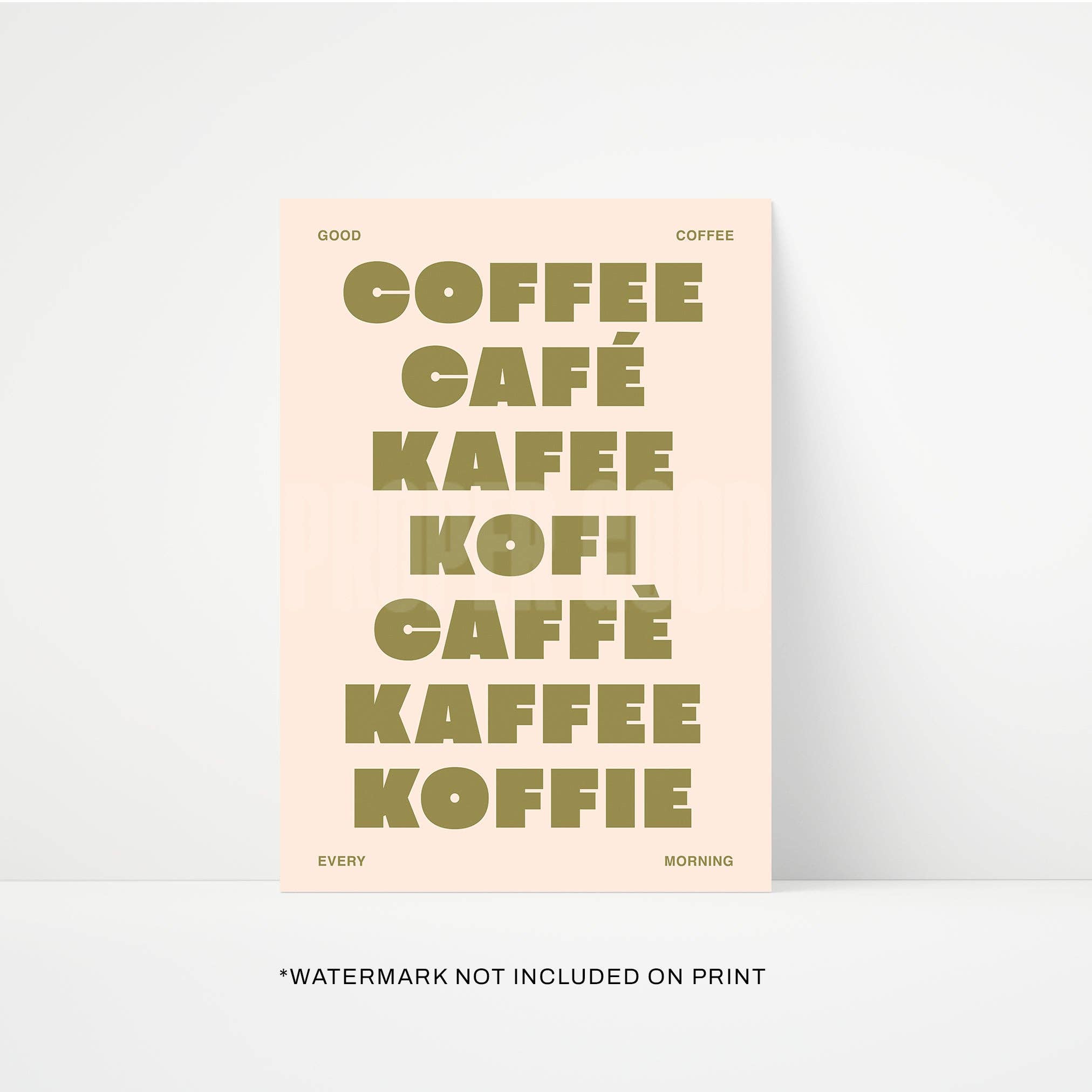 Coffee Print