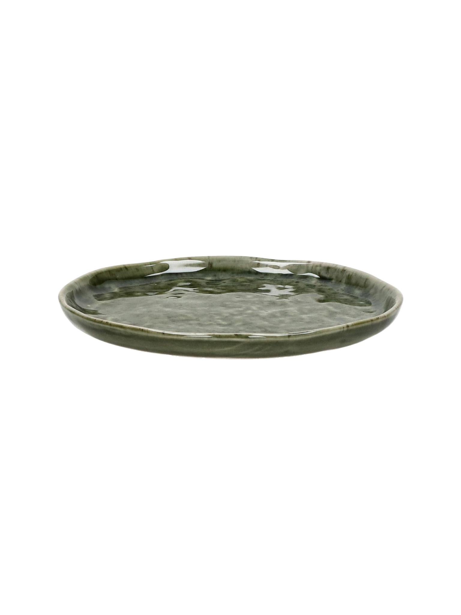Spiro - appetizer plate - stoneware - 2 Colours Available