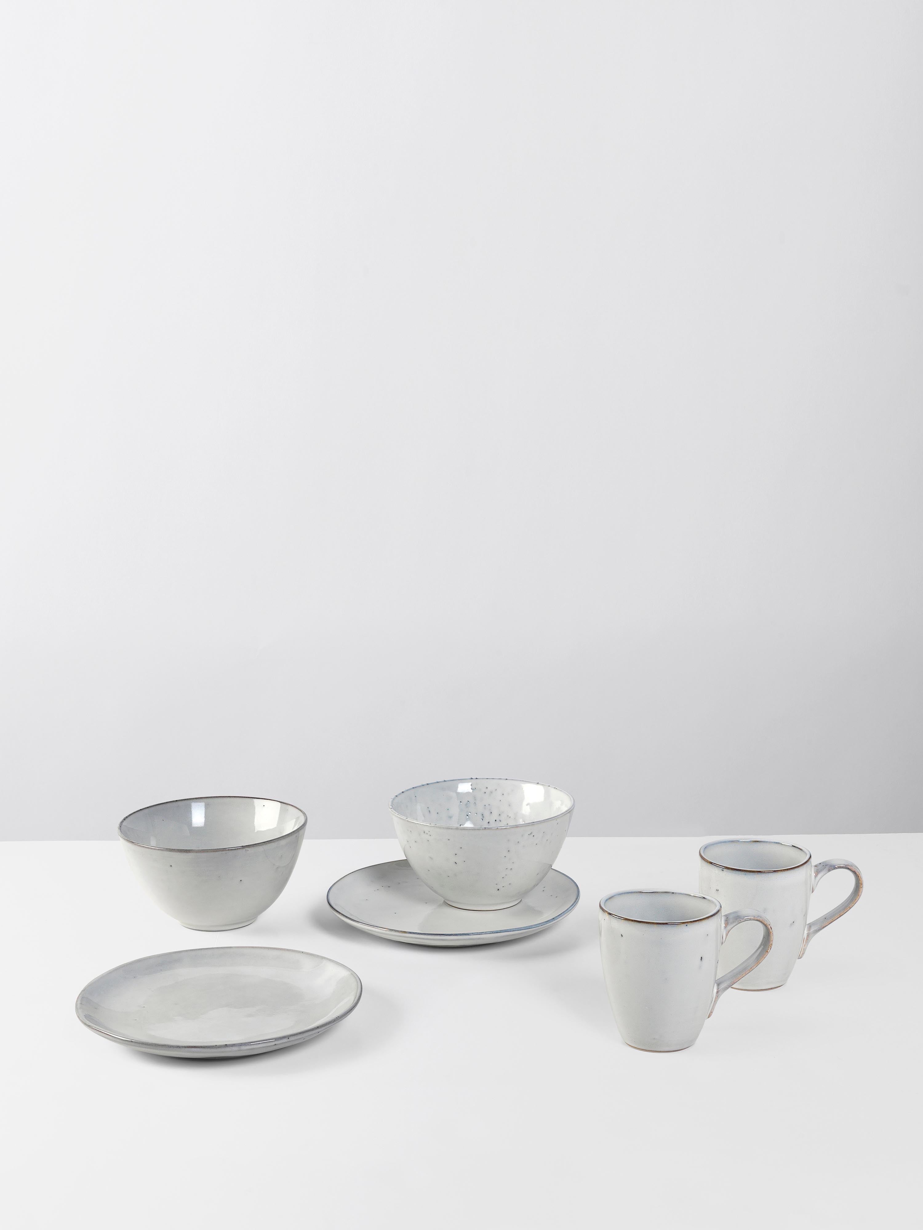 Broste Nordic Sand Breakfast Set For Two - 6 Pieces