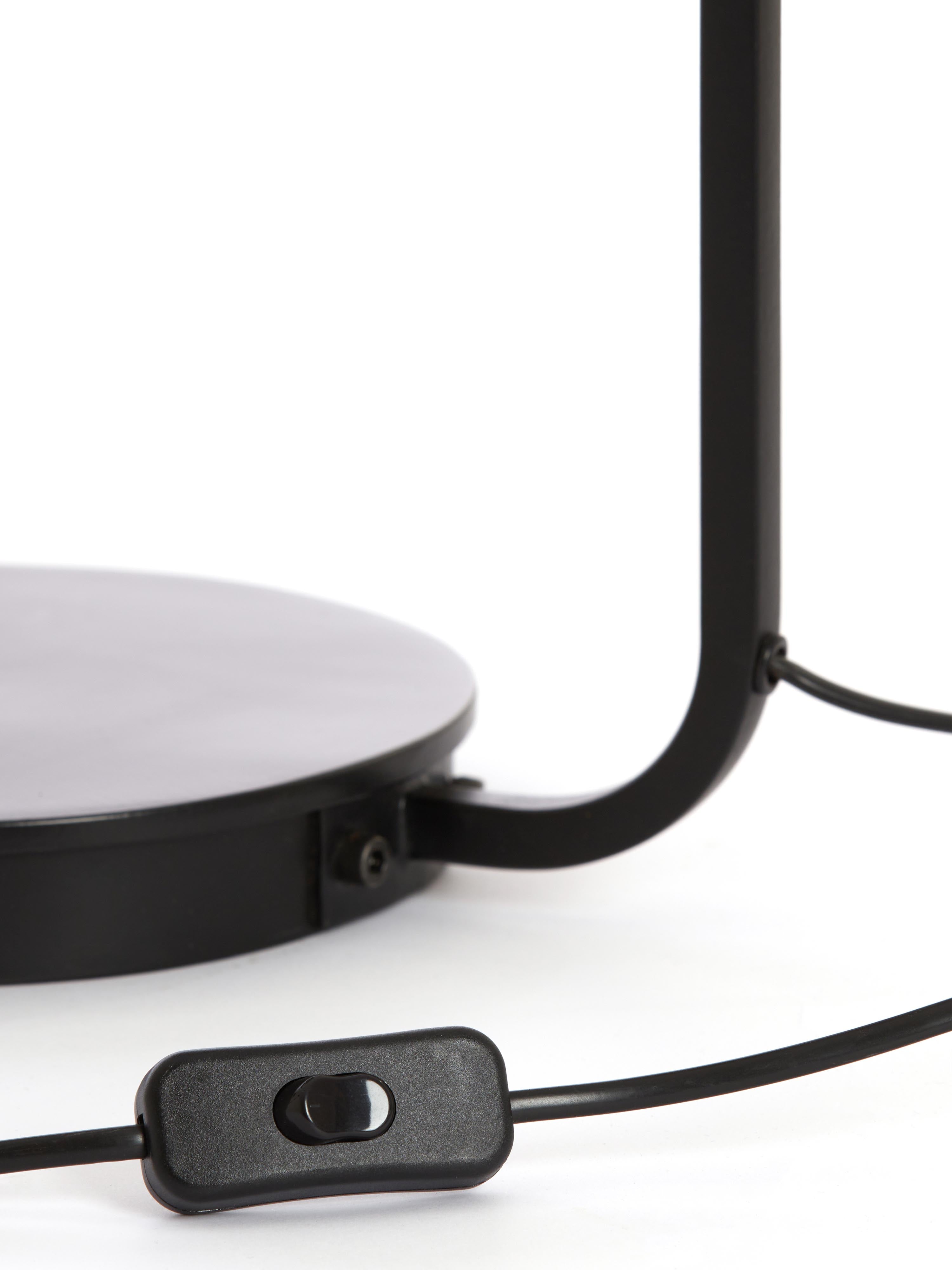 Lyra Natural & Black Table Lamp