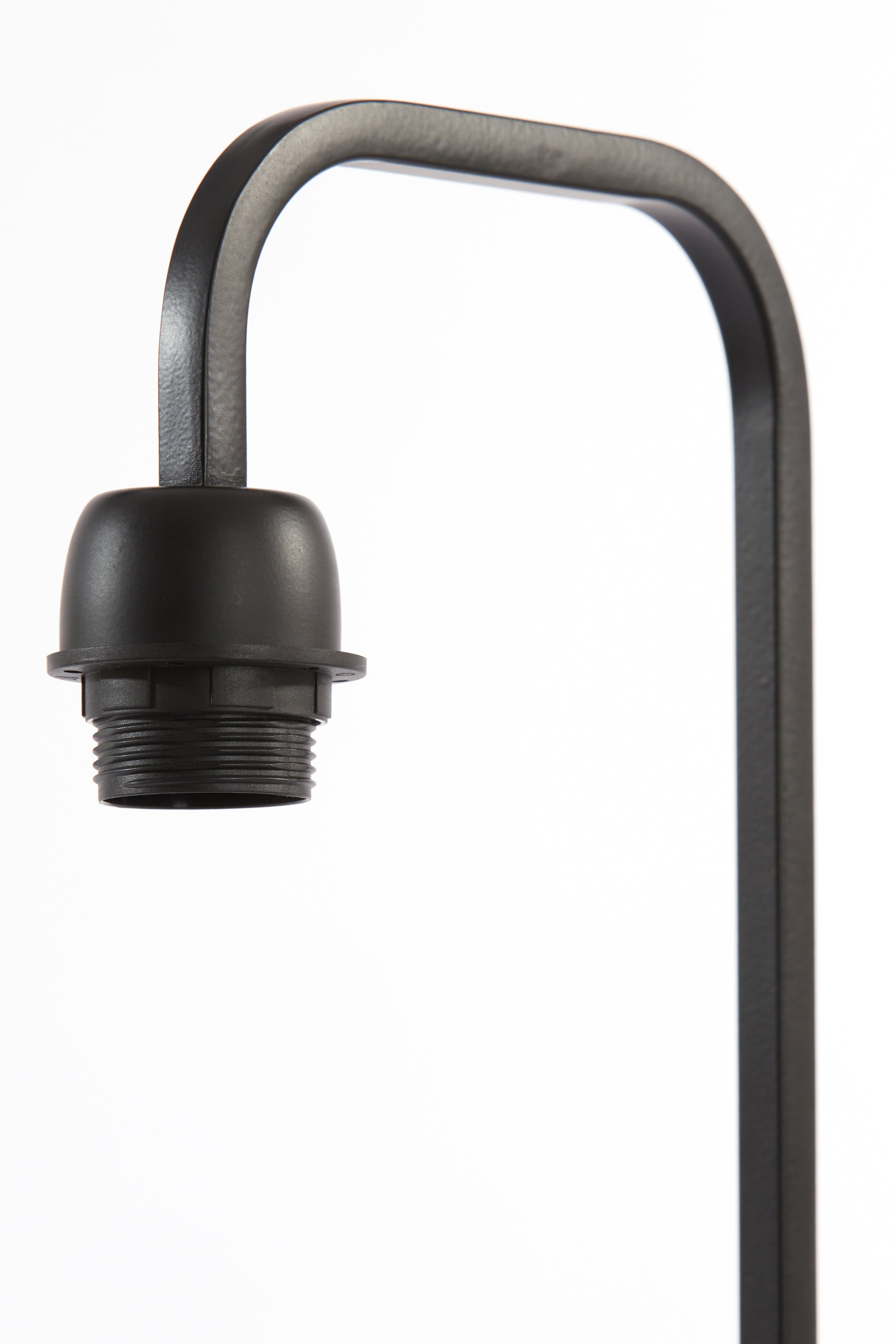 Pulah Natural Rattan & Black Table Lamp