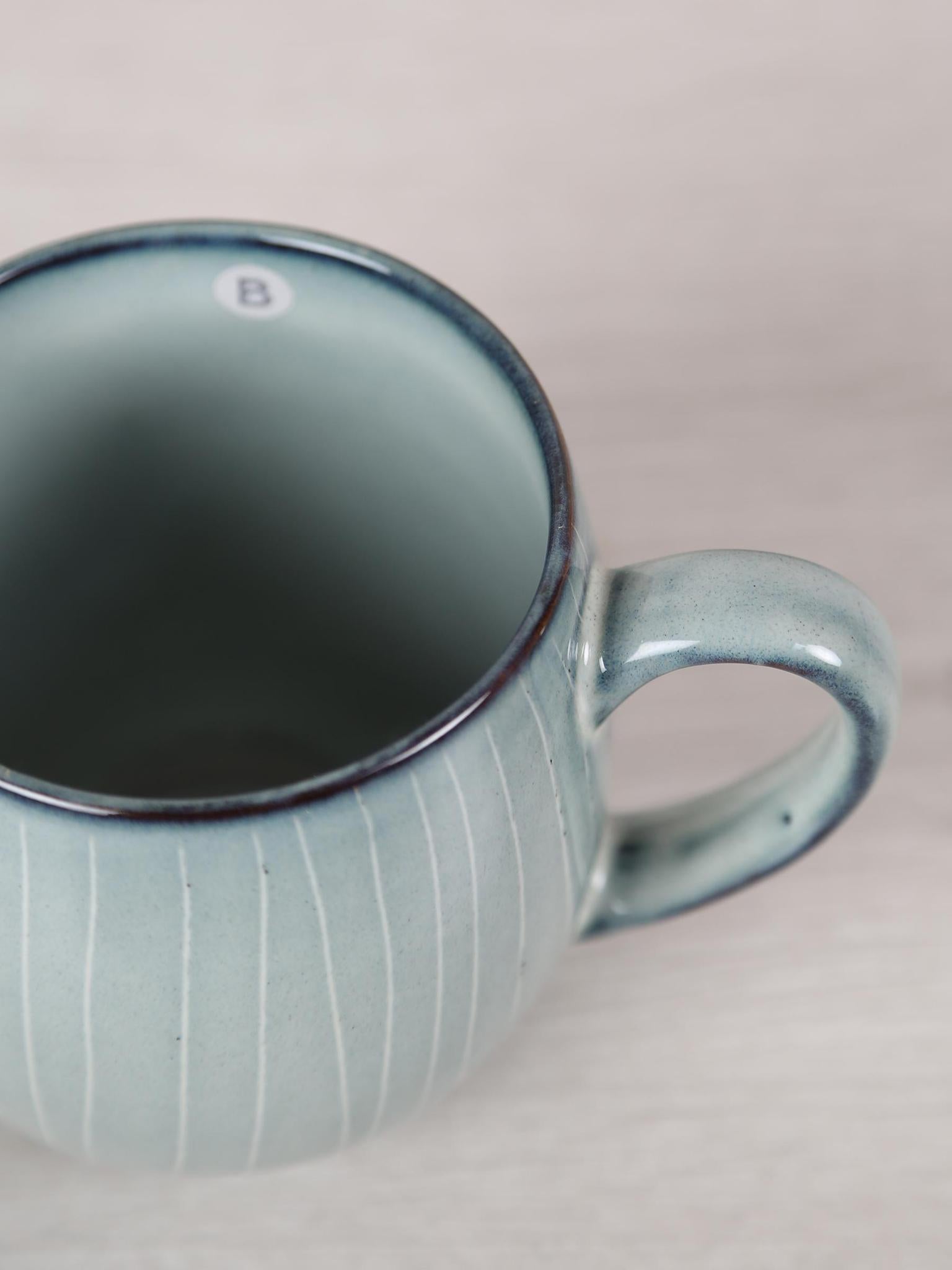 Nordic Sea Stoneware Large Round Mug