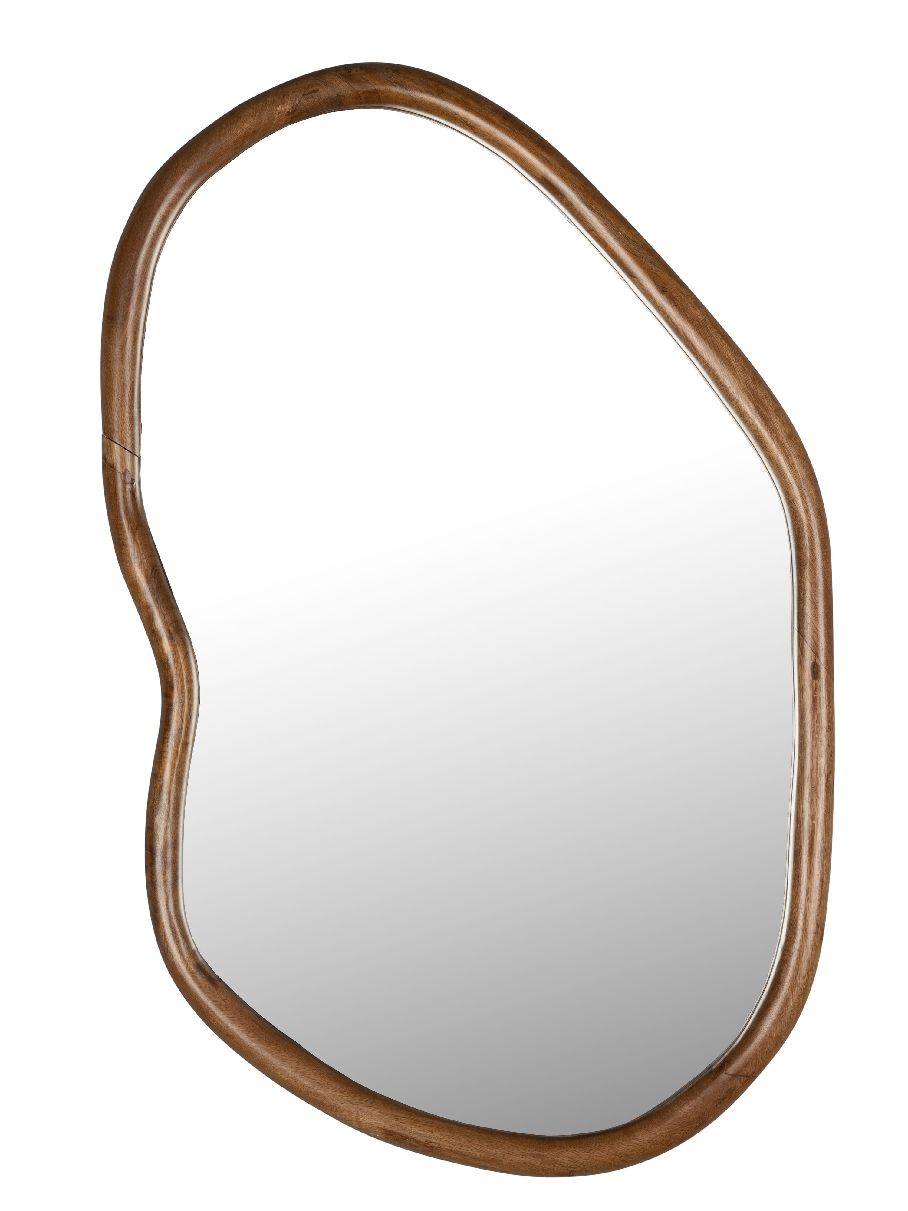 Ashley Organic Mirror - Shaded Walnut - Mango Wood