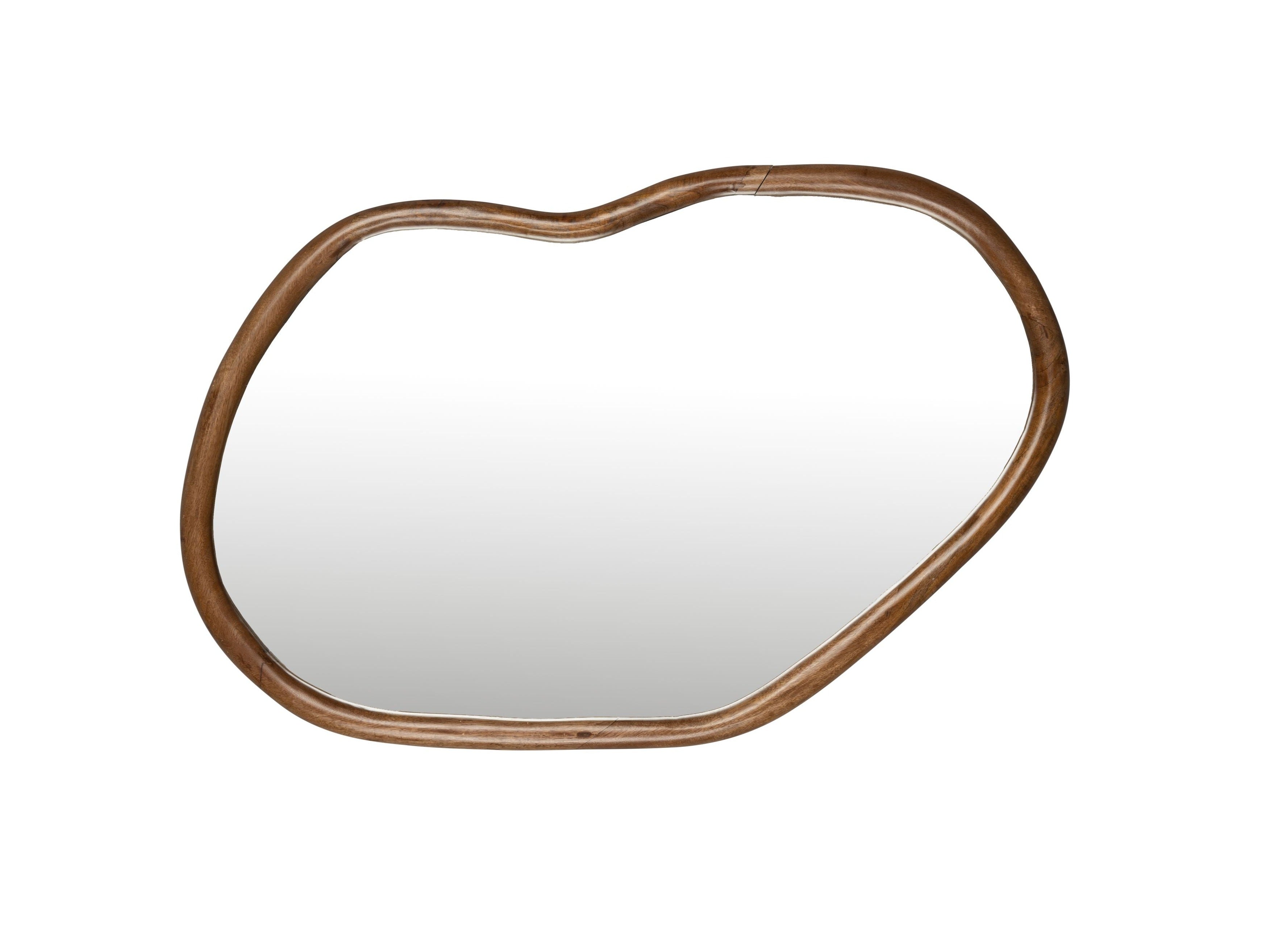 Ashley Organic Mirror - Shaded Walnut - Mango Wood