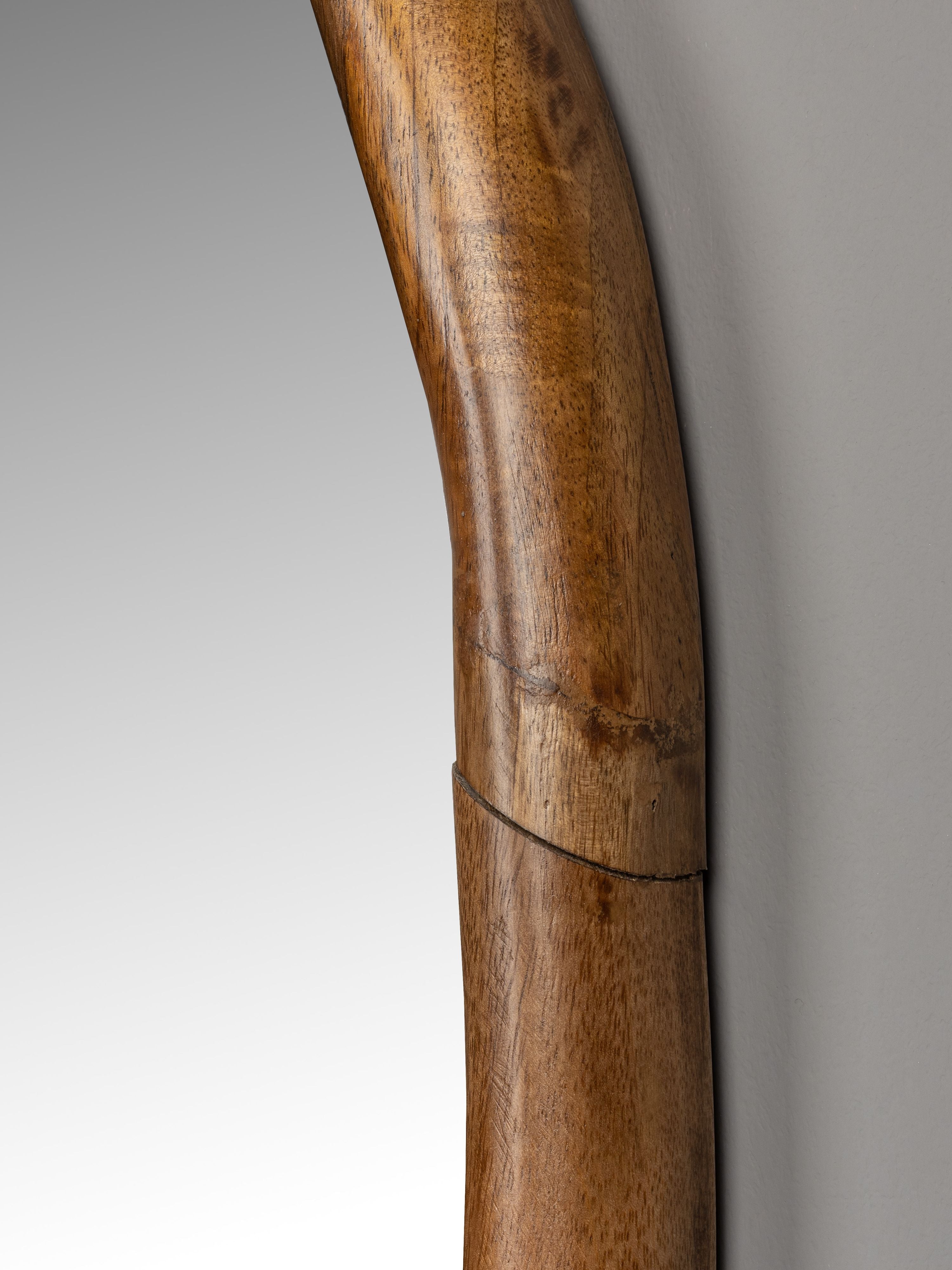 Ashley Organic Mirror - Shaded Walnut - Mango Wood
