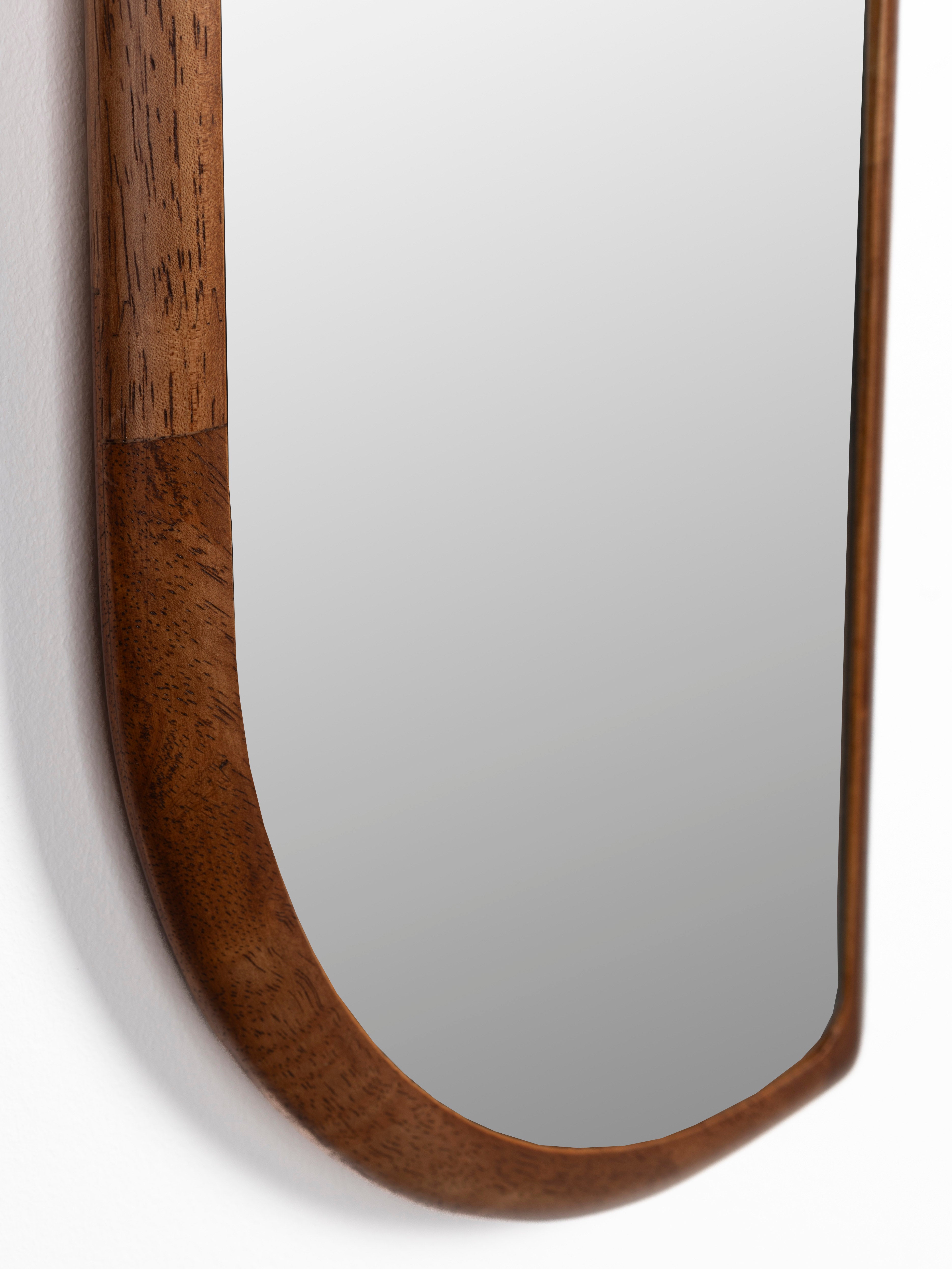 Nyko Rubberwood Mirror - Asymmetric Shape