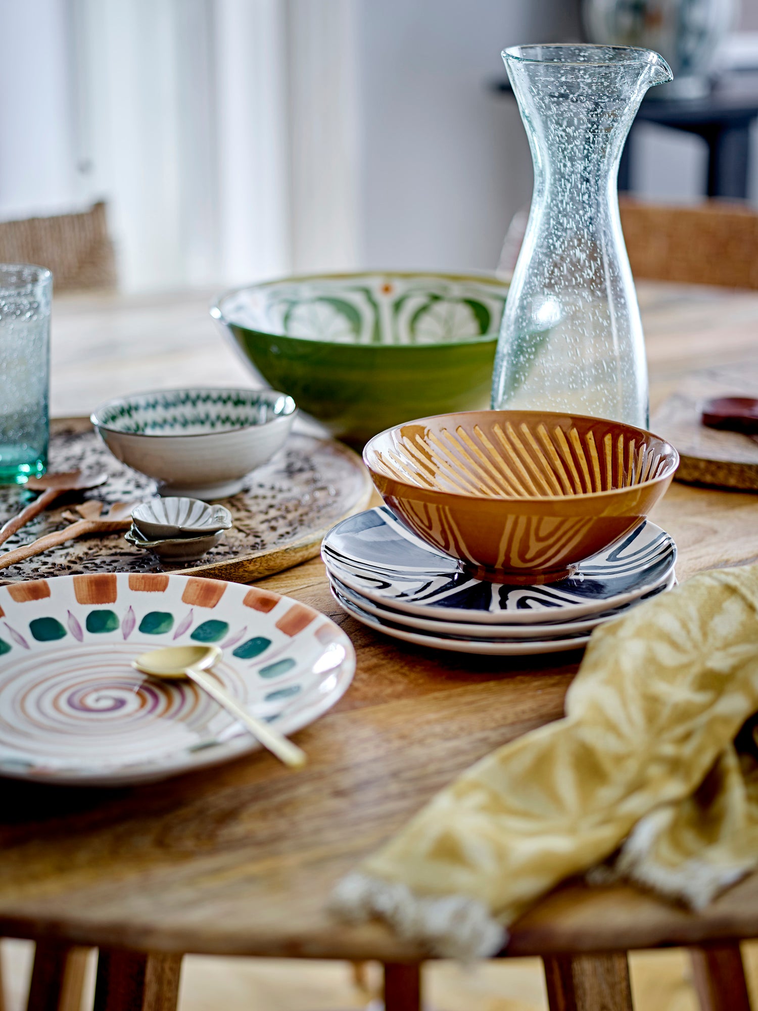 Souline Small Decorative Stoneware Bowls - Set of 2