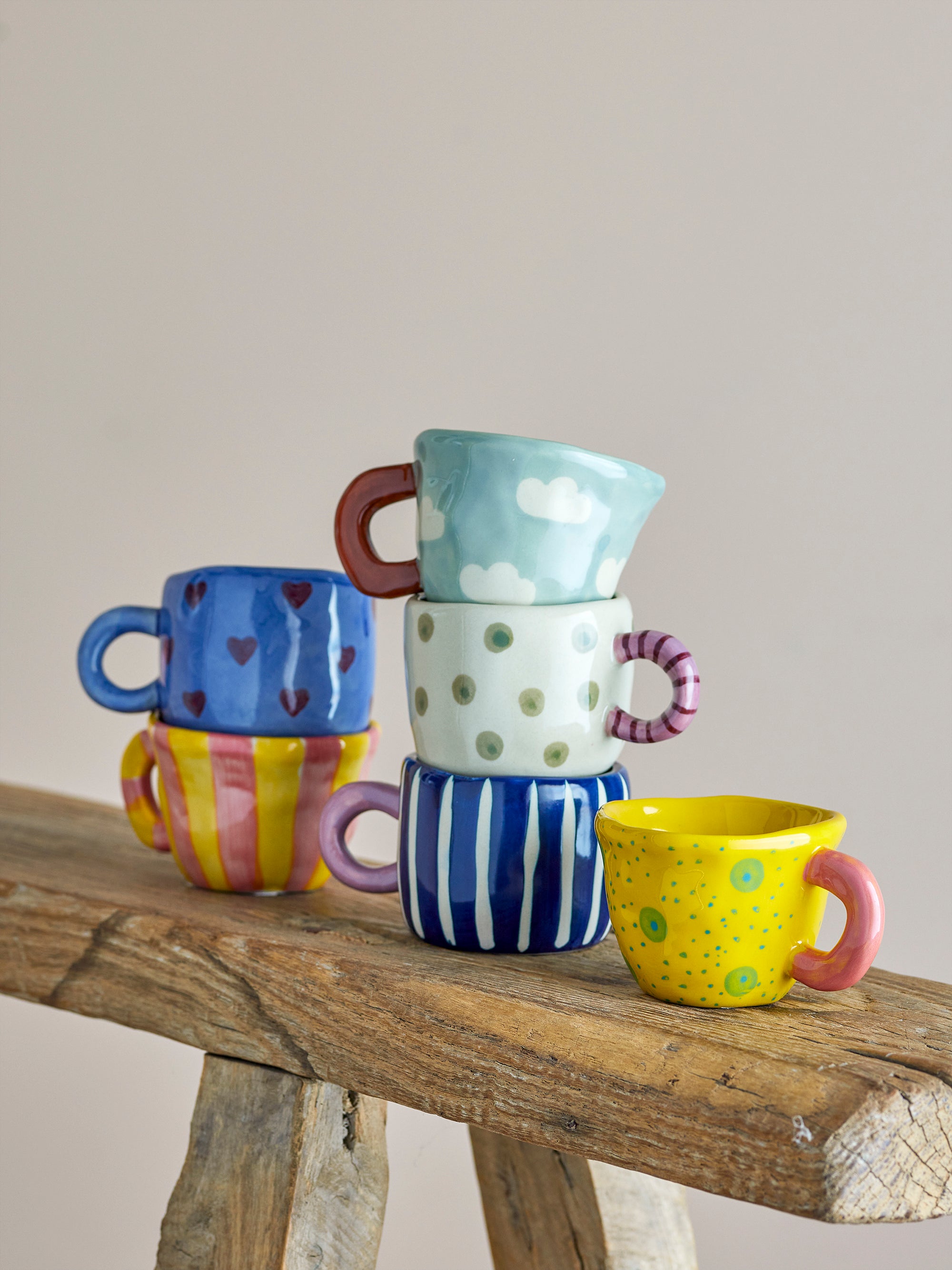 Nini Mini Mug - Dotted Nature - Stoneware