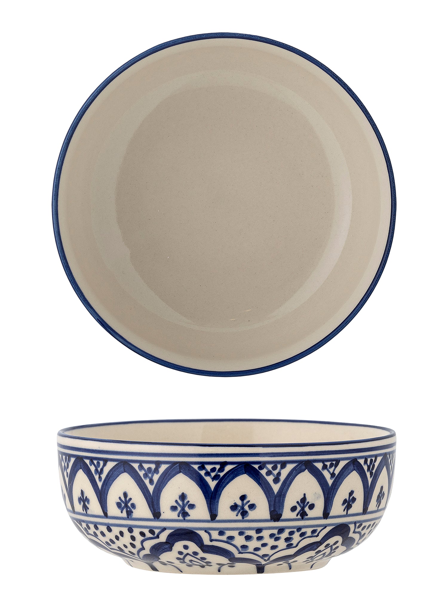 Karlie Bowl - Blue - Stoneware 15-6cm