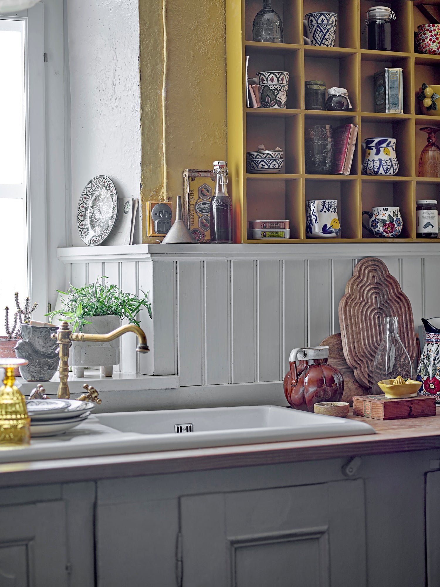 Karlie Bowl - Blue - Stoneware 15-6cm