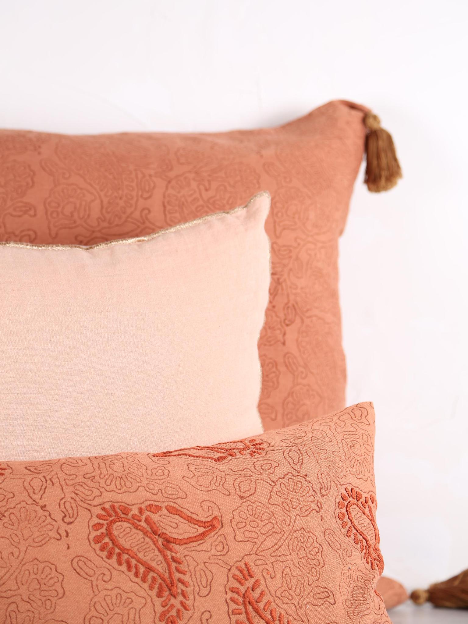 CRAFTED - Circe Hand Embroidered Cushion
