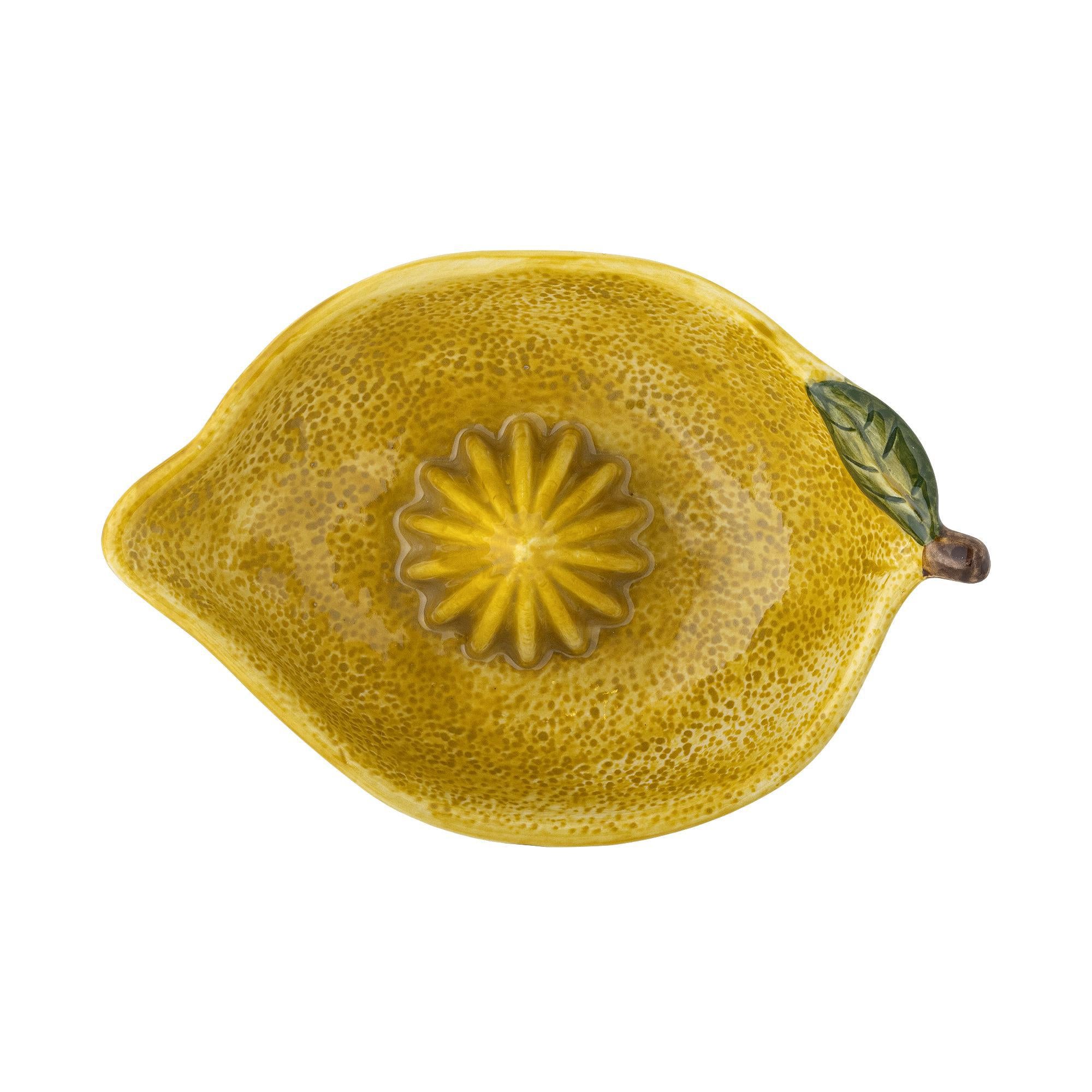 Limone Stoneware Lemon Juicer - Yellow
