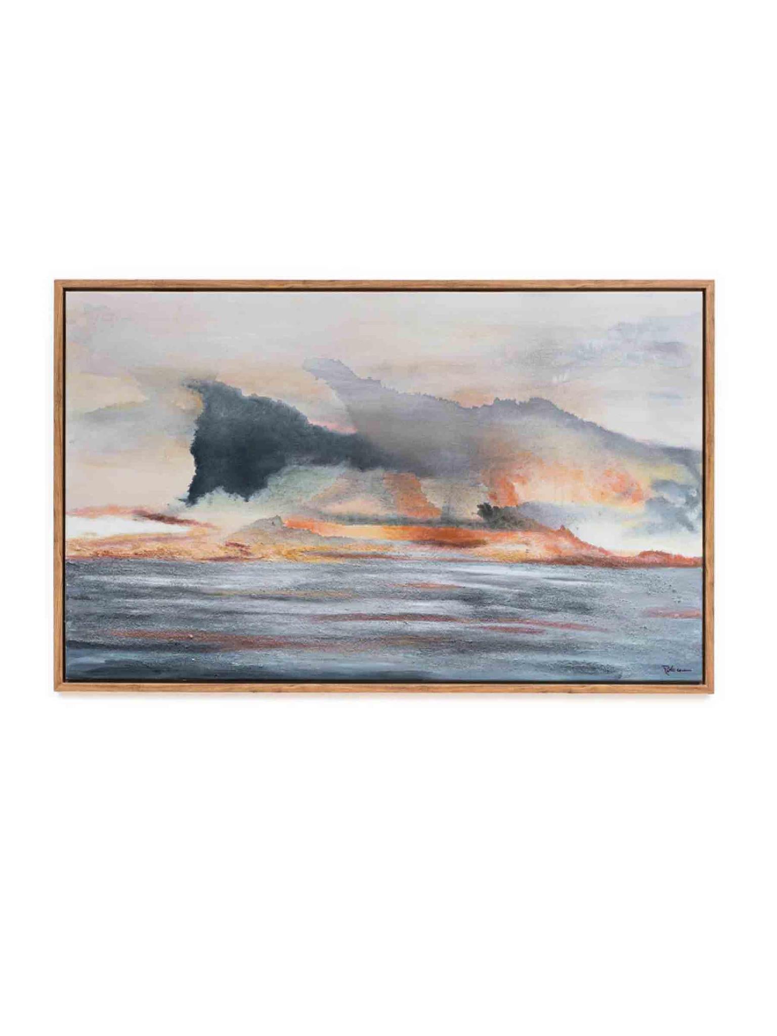 Alder Wall Art - Blue, grey