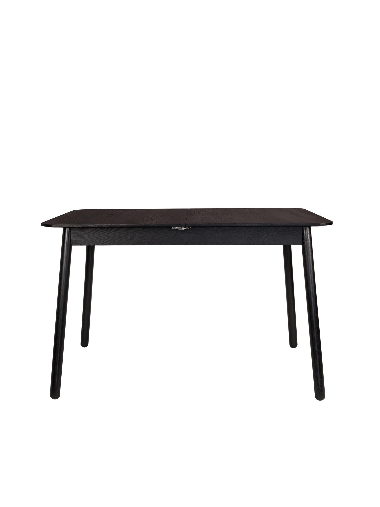 Glimps Dining Extendable Table (120/162) in Black