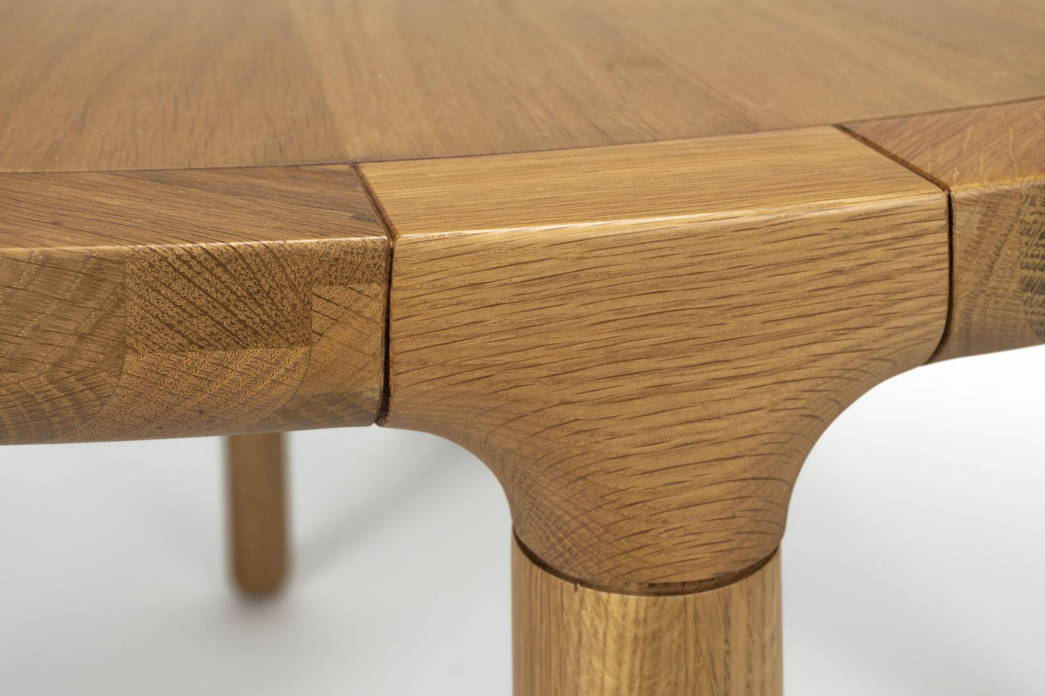 Storm Wooden Round Dining Table - 3 Colours Available