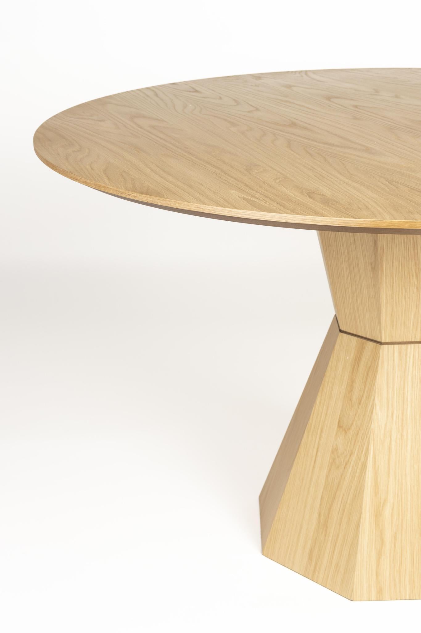 Lotus Round Wooden Dining Table