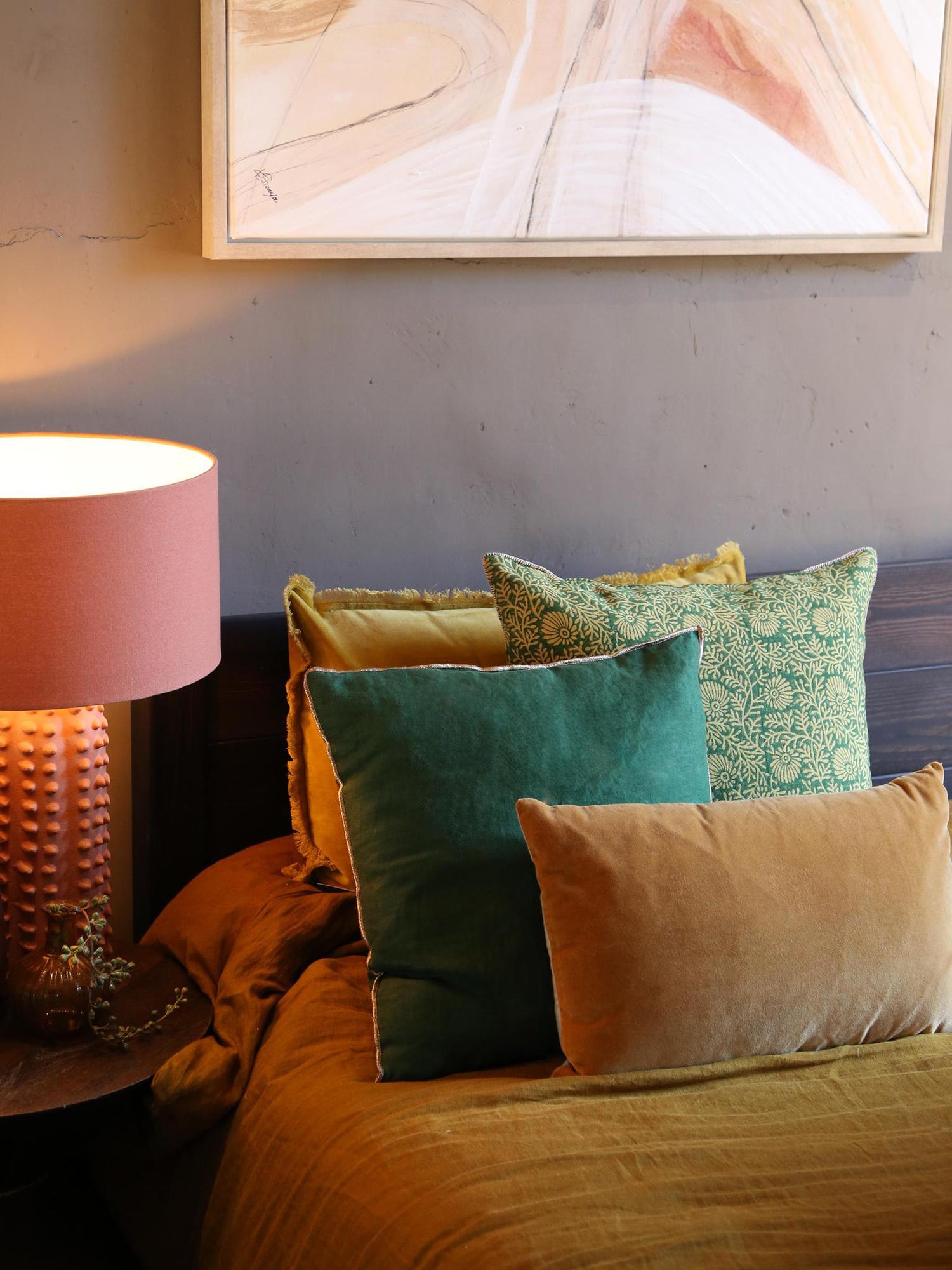 CRAFTED - Hera Hand Embroidered Cushion