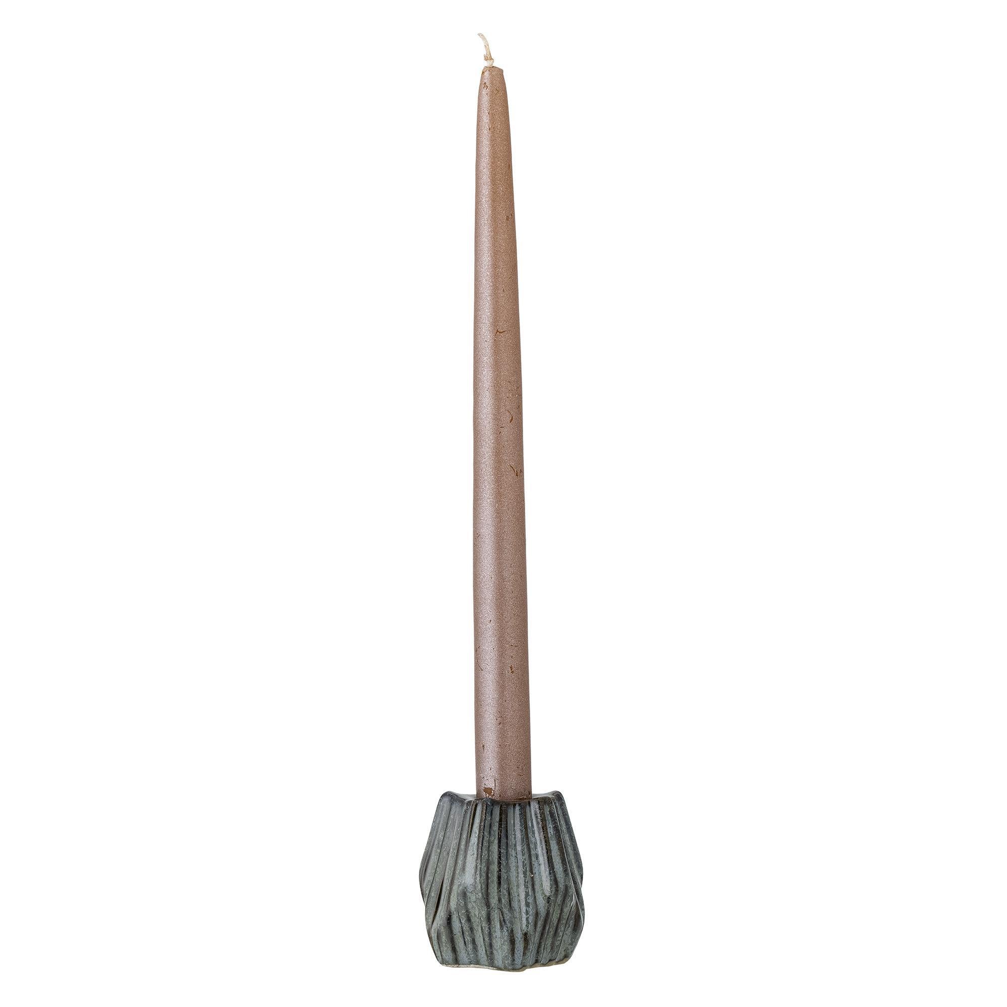 Hadya Candle Holder - Blue Iris