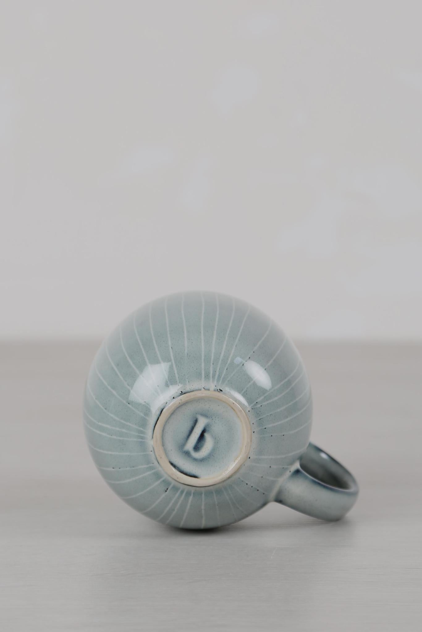Nordic Sea Stoneware Large Round Mug