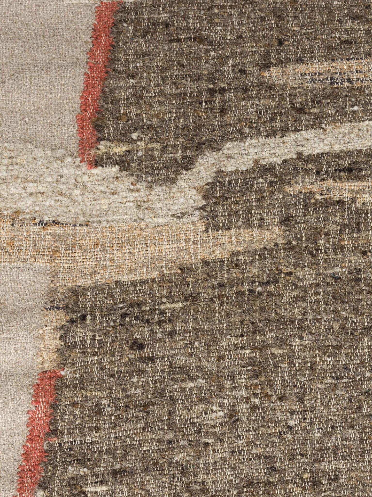 Briton Rug - Beige, Forest Green, Rust