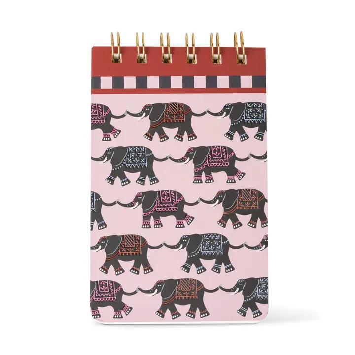 A Dopo Twin Wire Notepad - Elephant