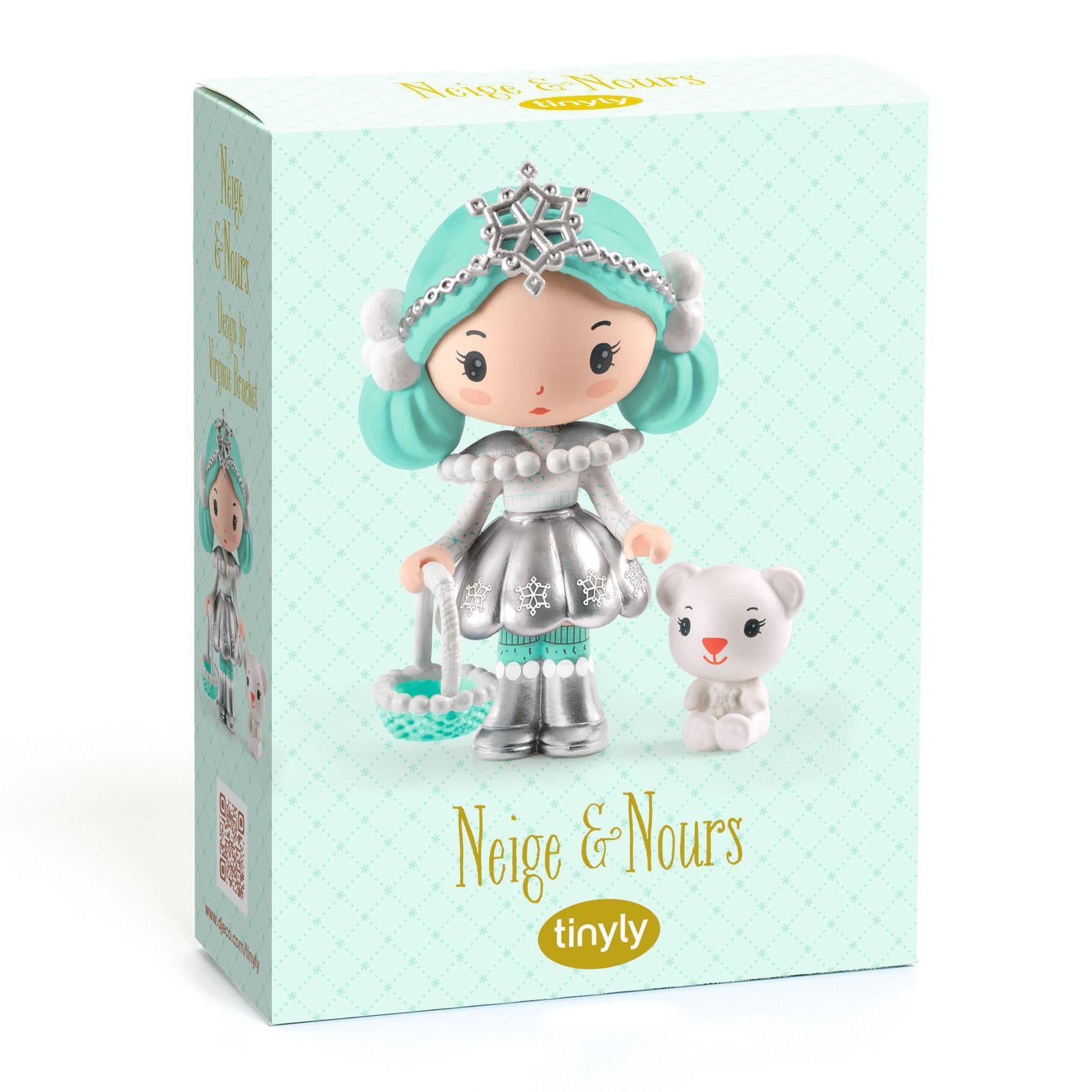 TINYLY - FIGURINE Neige & Nours