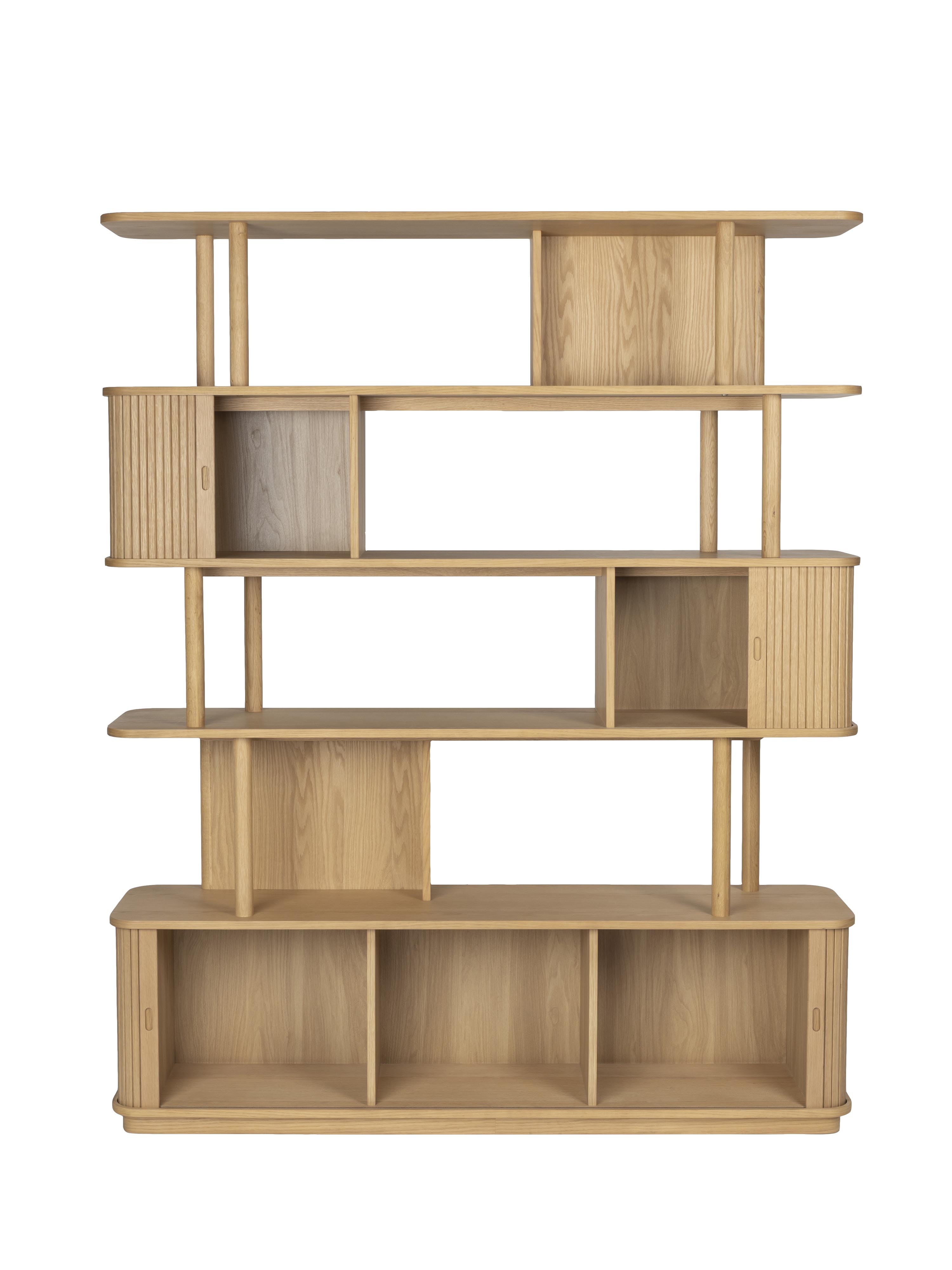 Barbier Wooden Bookcase - Natural