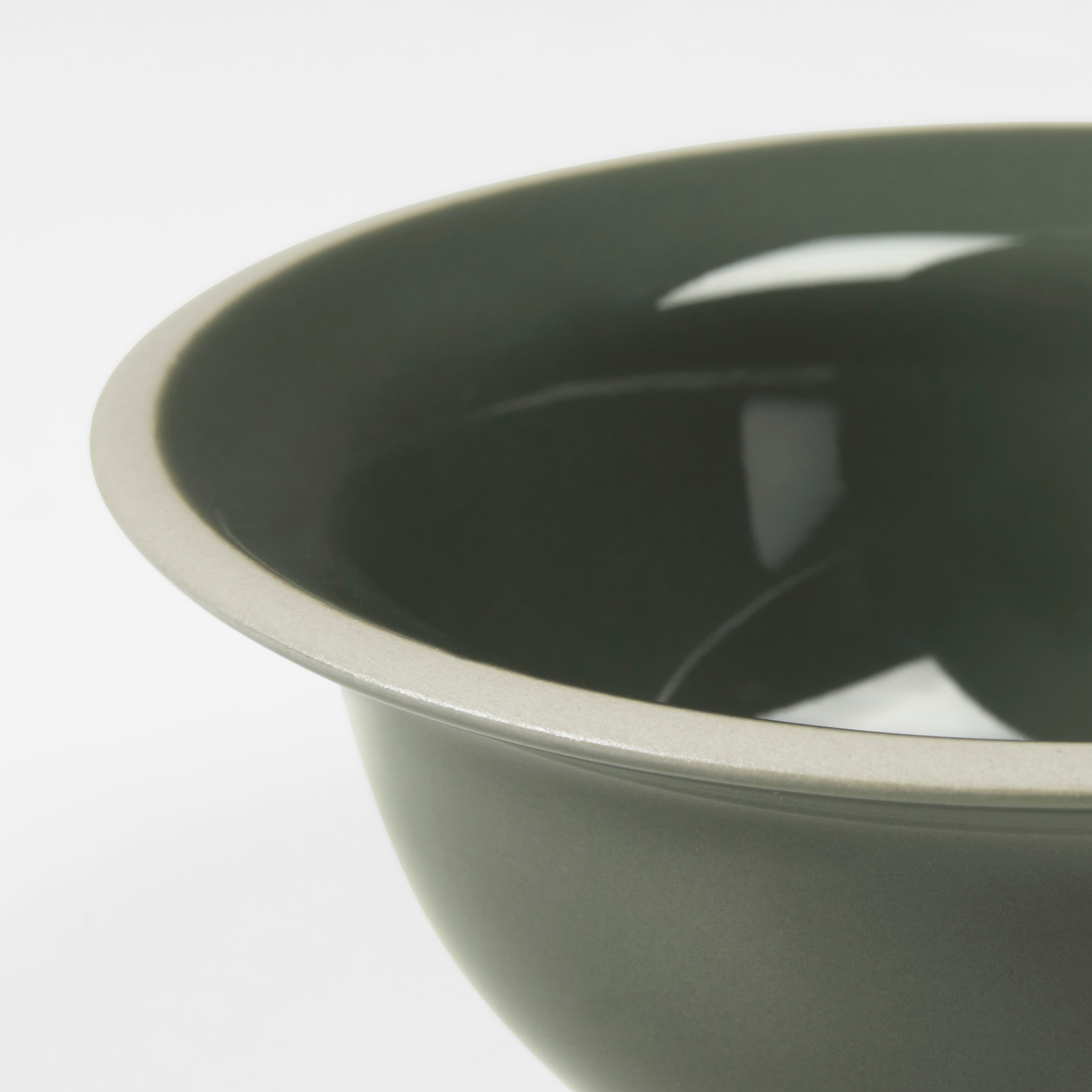 Taverna Green Glazed Stoneware Dessert/Lunch Plate