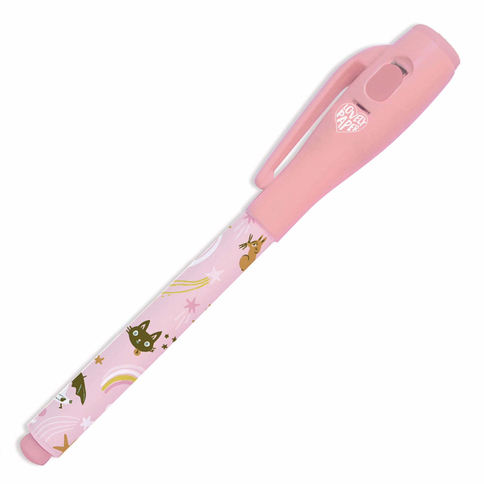 Lucille Magic Invisible Ink Pen with UV Lamp