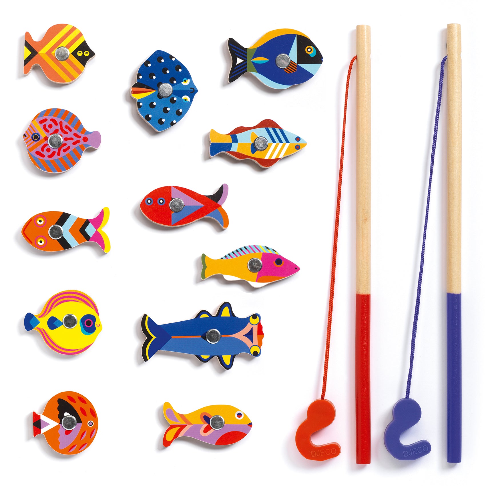 Magnetic Fishing Game - Colourful