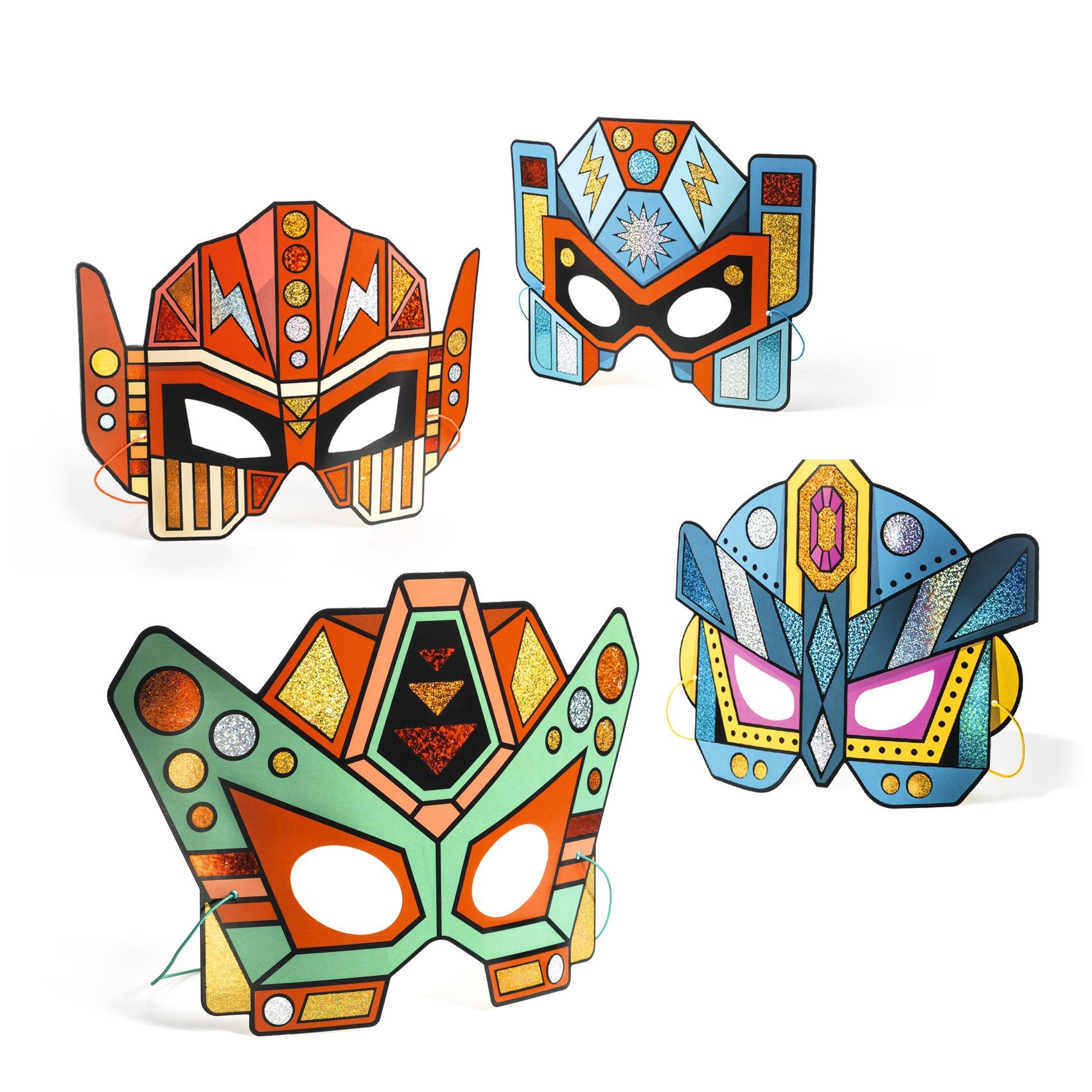 Make Your Own Masks Creative Kit - Super Robots