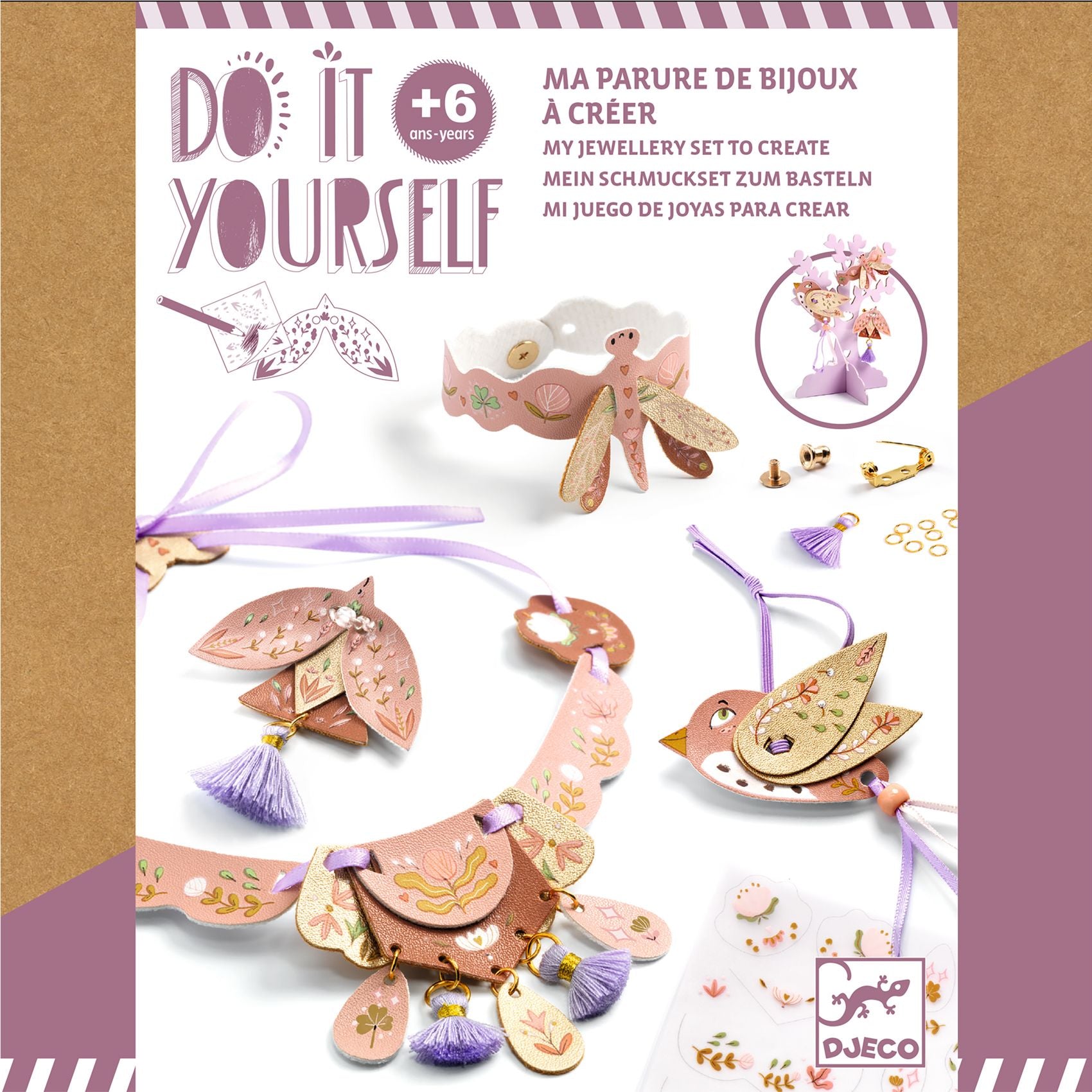 Make Your Own Leather Jewellery Creative Kit - Miss Rosefinch