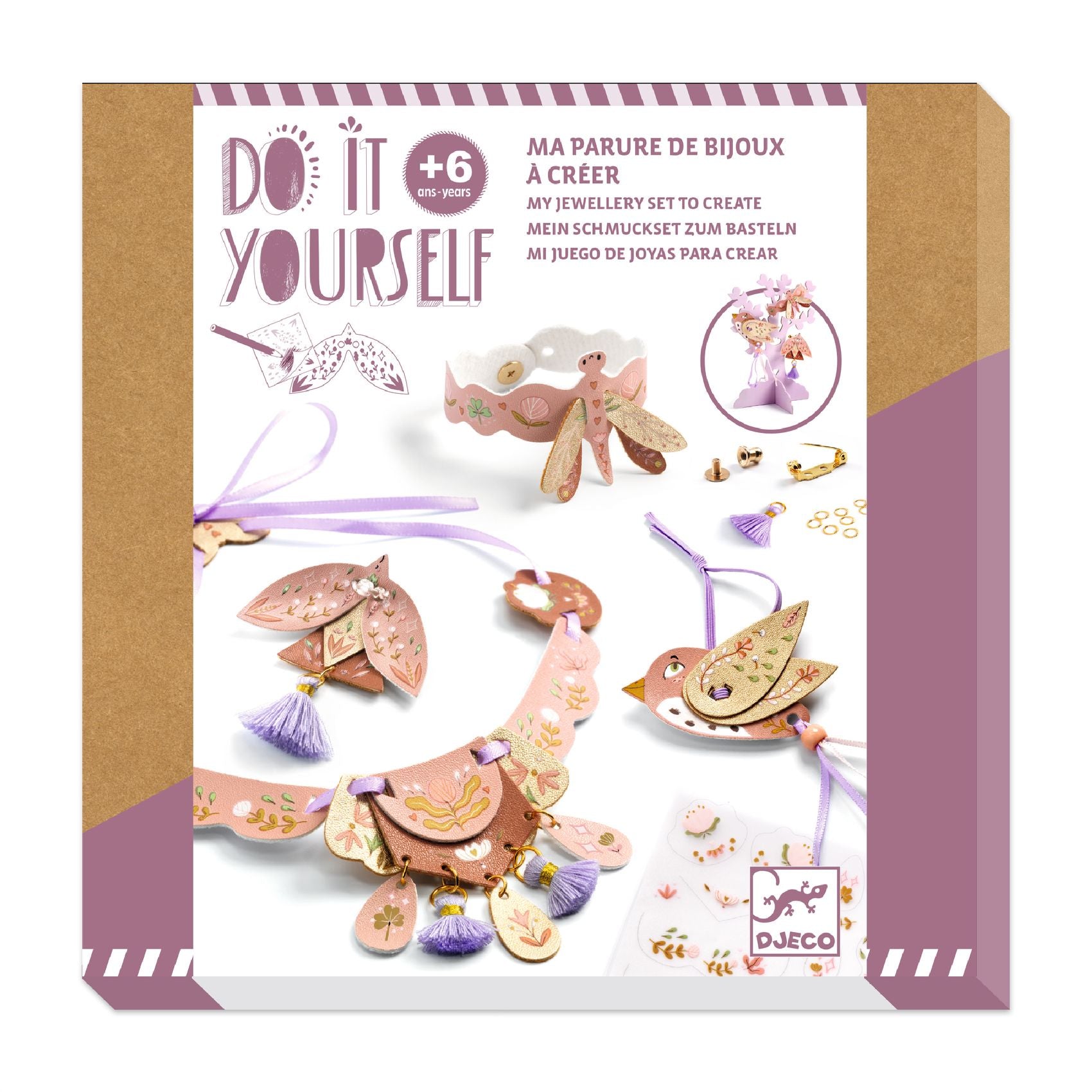 Make Your Own Leather Jewellery Creative Kit - Miss Rosefinch