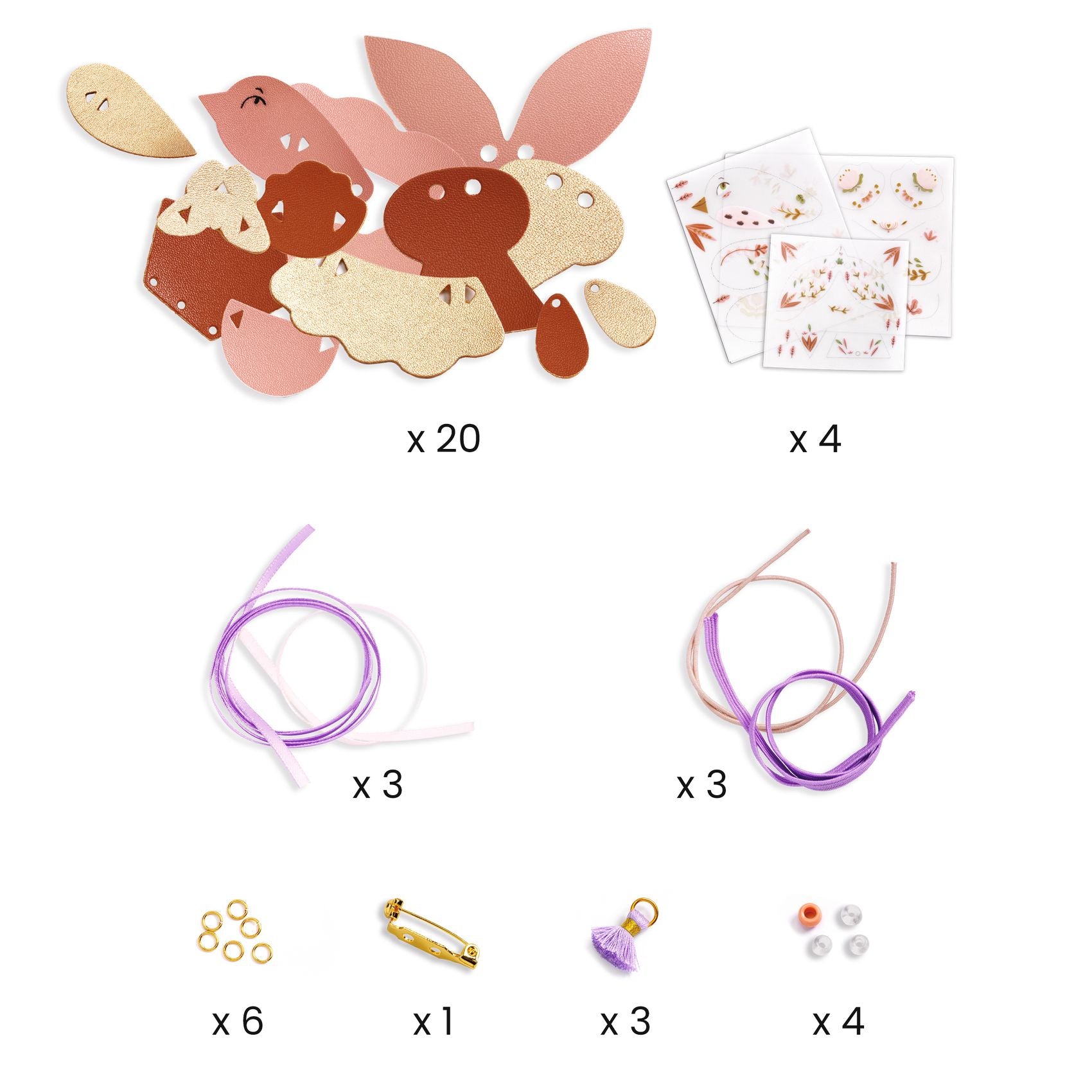 Make Your Own Leather Jewellery Creative Kit - Miss Rosefinch