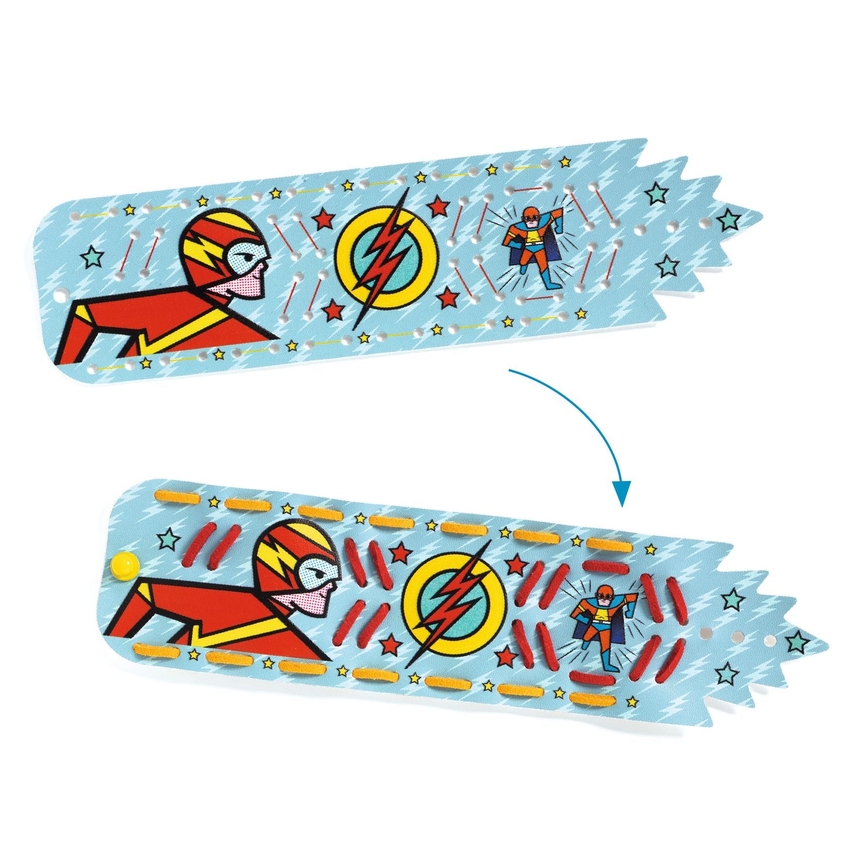 Super Hero Bracelet Set Creative Kit - Super Powers
