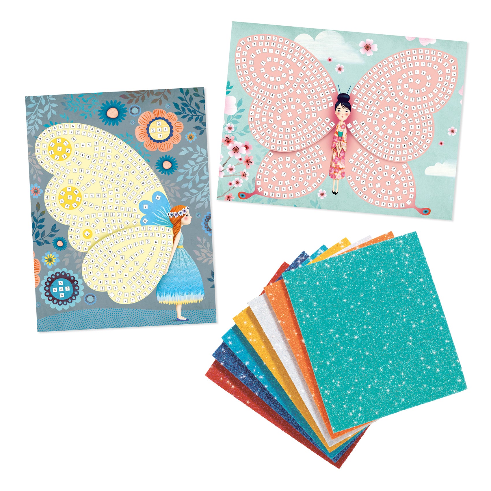 Butterfly Mosaic Set