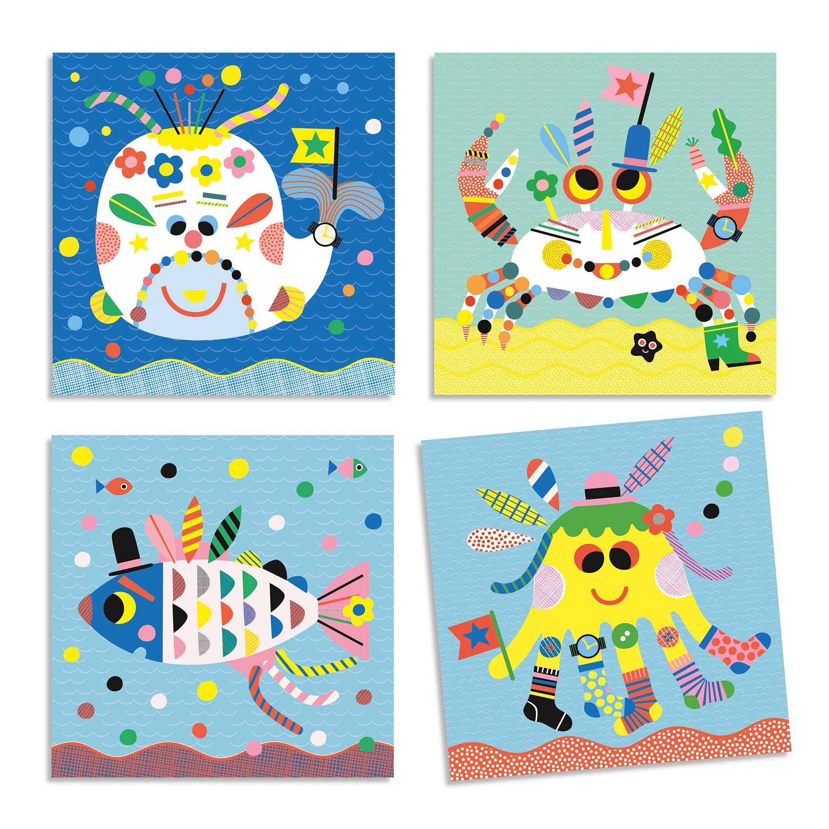 Collage Kit - Sea Creatures