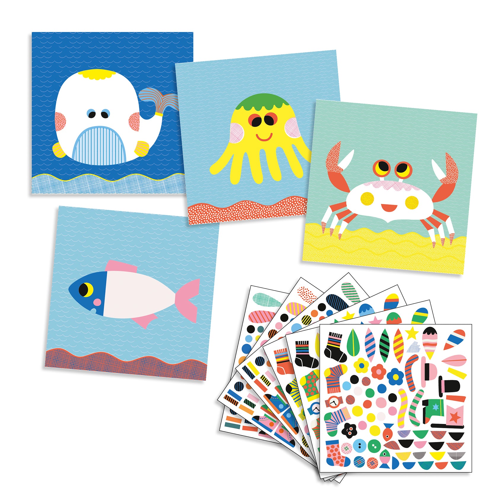 Collage Kit - Sea Creatures