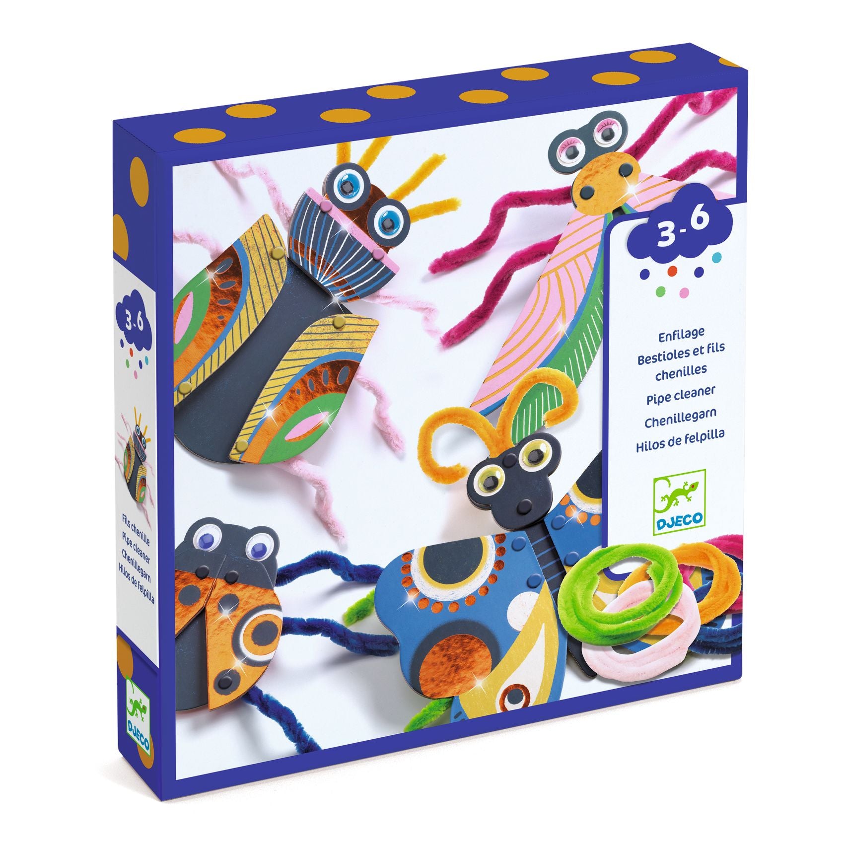 Make Your Own Worry Bag Critters Creative Kit - Threading Activity