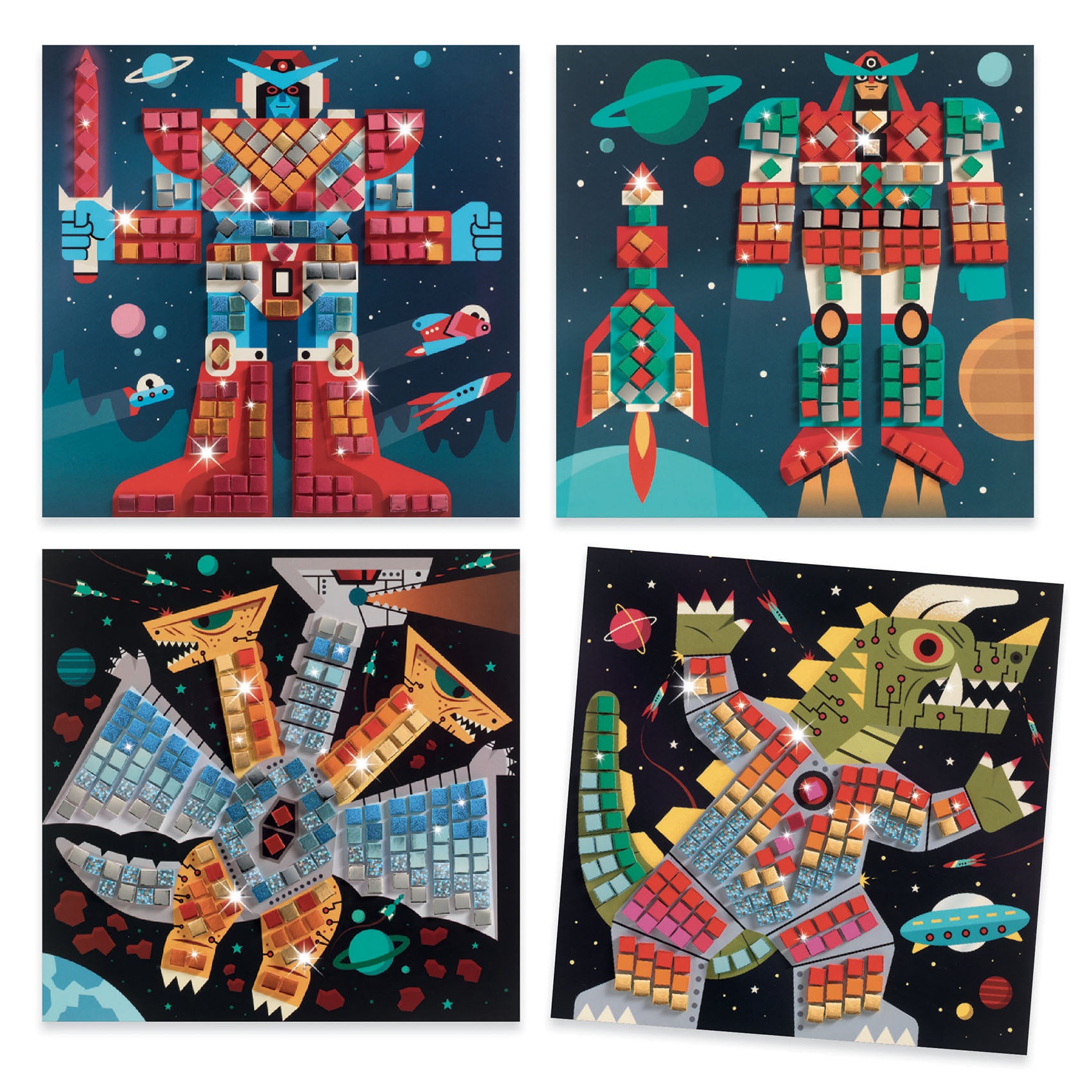 Cosmic Battle Mosaic Set