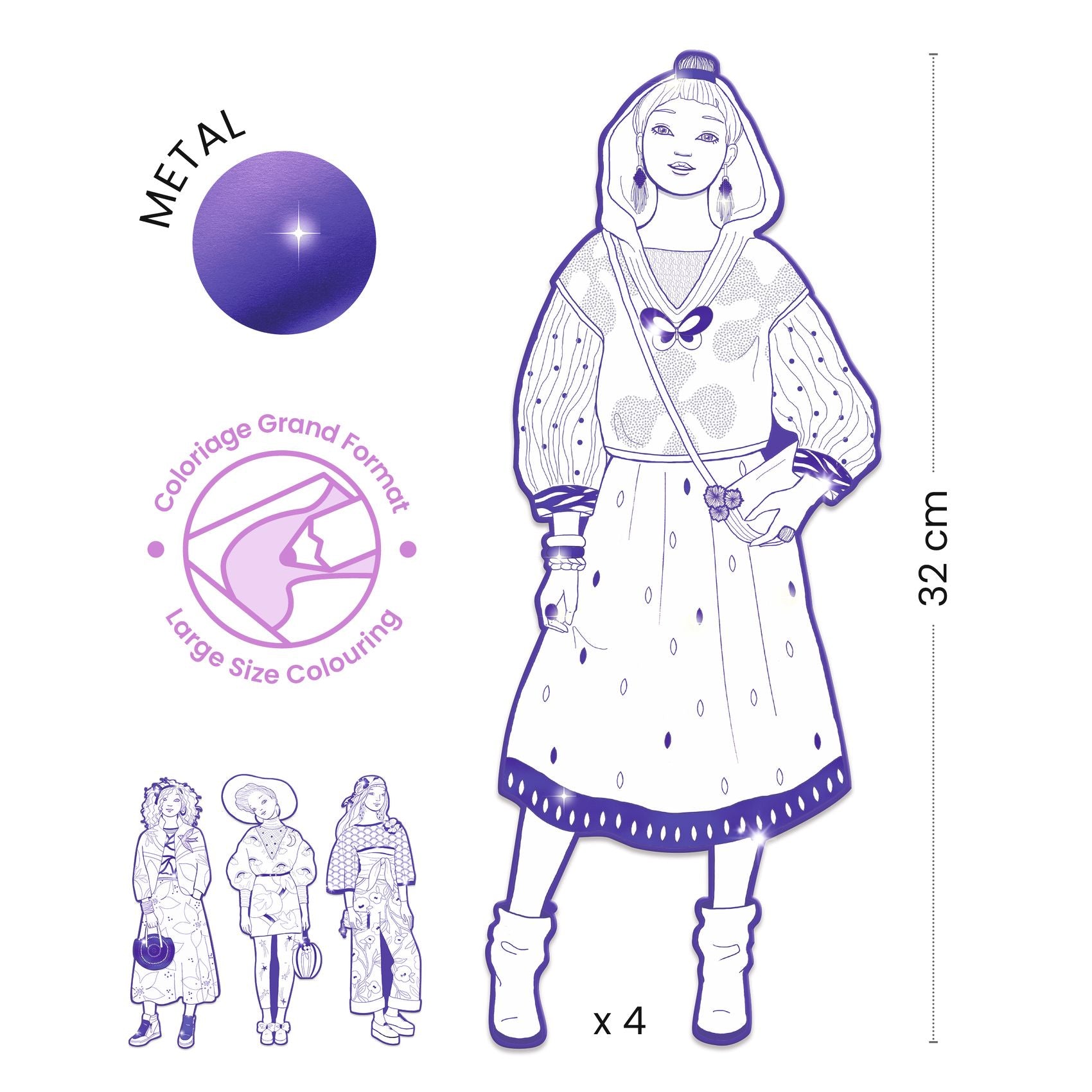 Fashion Colouring - Zaho & Friends