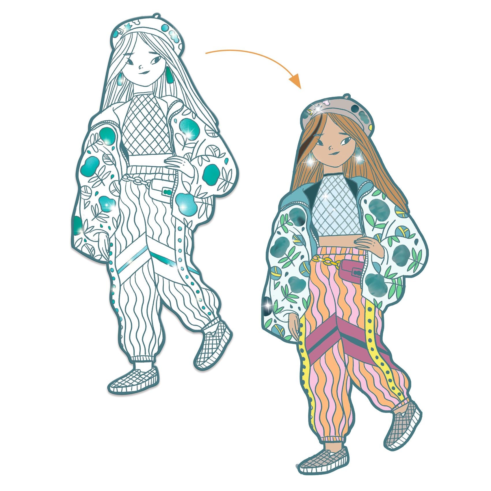 Fashion Colouring - Angela & Friends