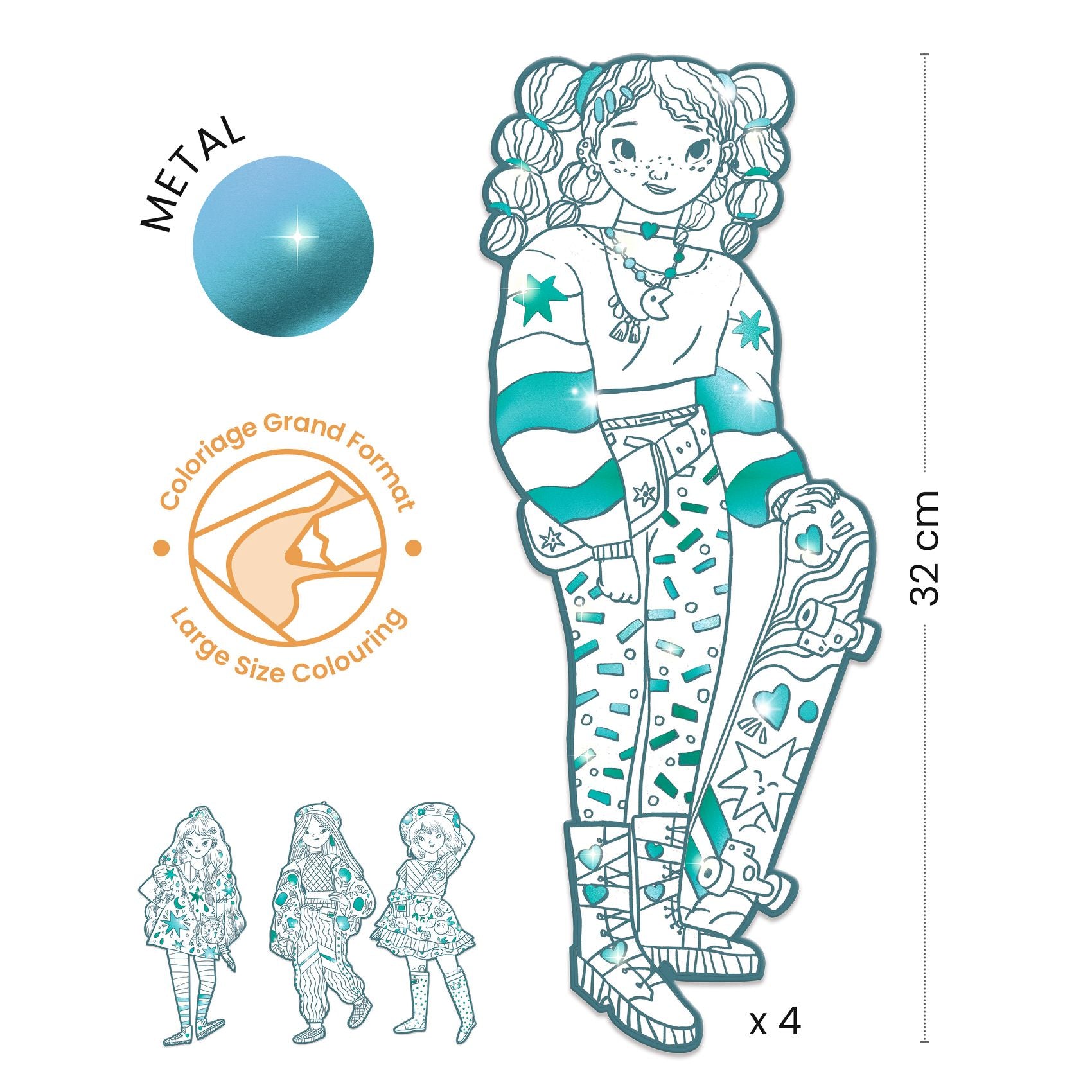 Fashion Colouring - Angela & Friends