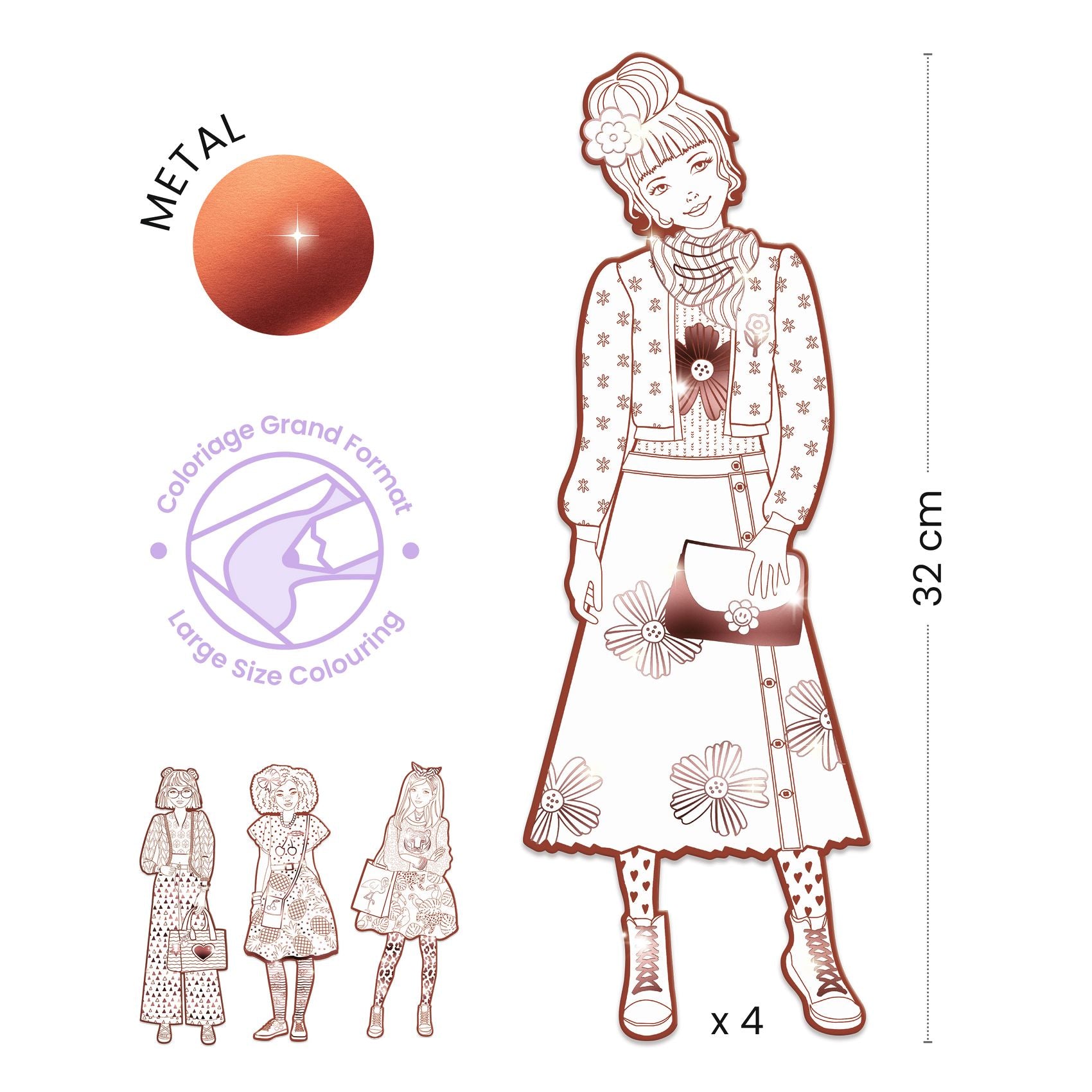 Fashion Colouring - Nina & Friends