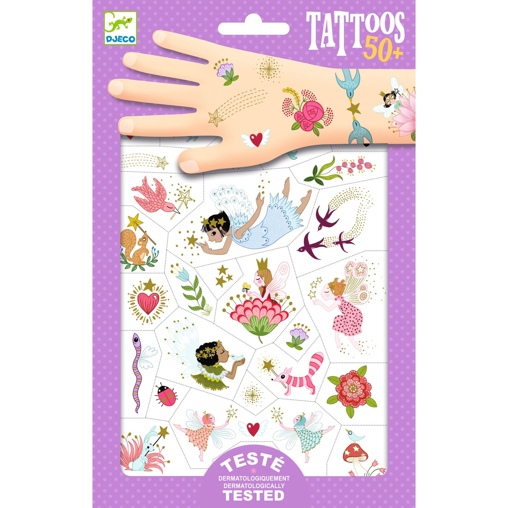 Kids Temporary Tattoos - Fairy Friends
