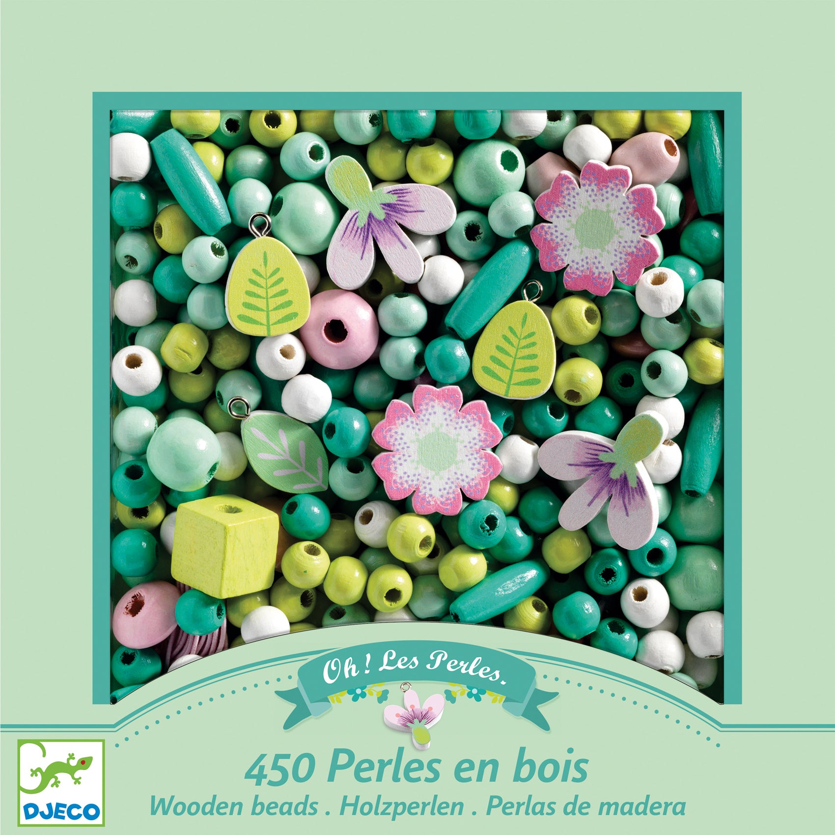 Wooden Jewellery Beads - Nature