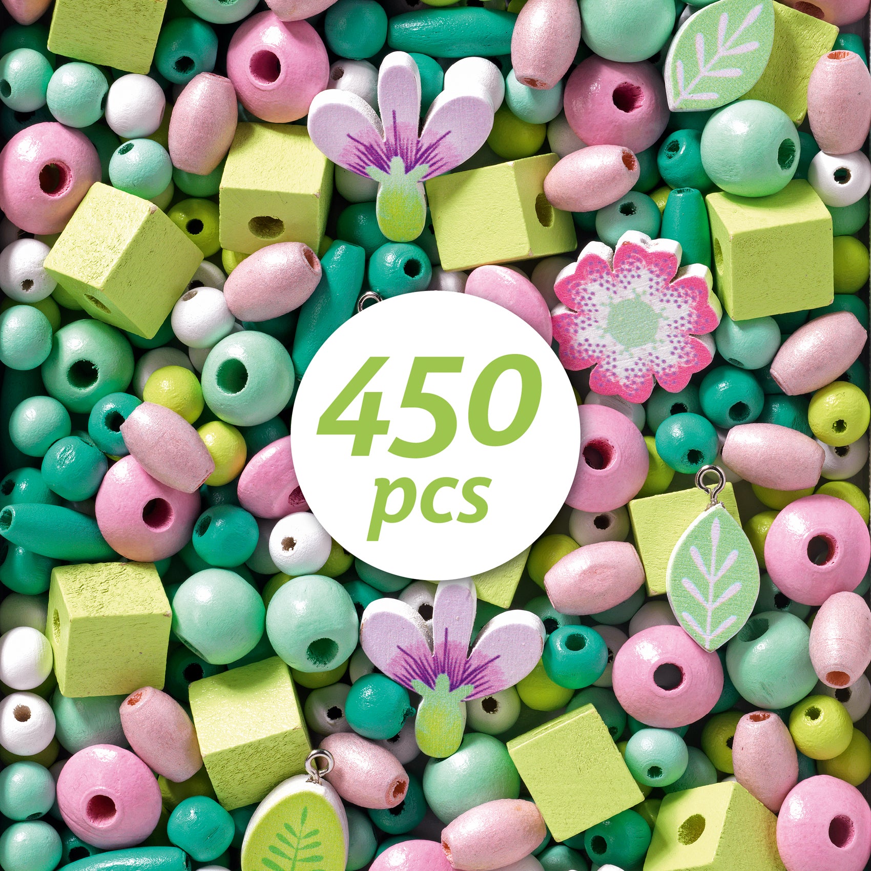 Wooden Jewellery Beads - Nature