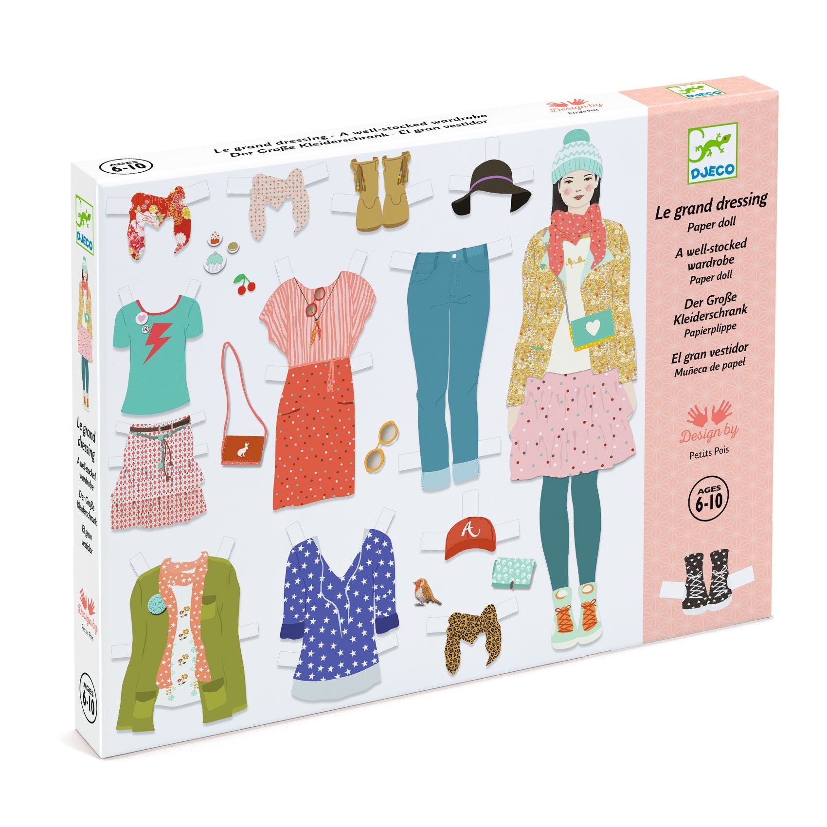 Paper Dolls Set - One Big Dressing Room