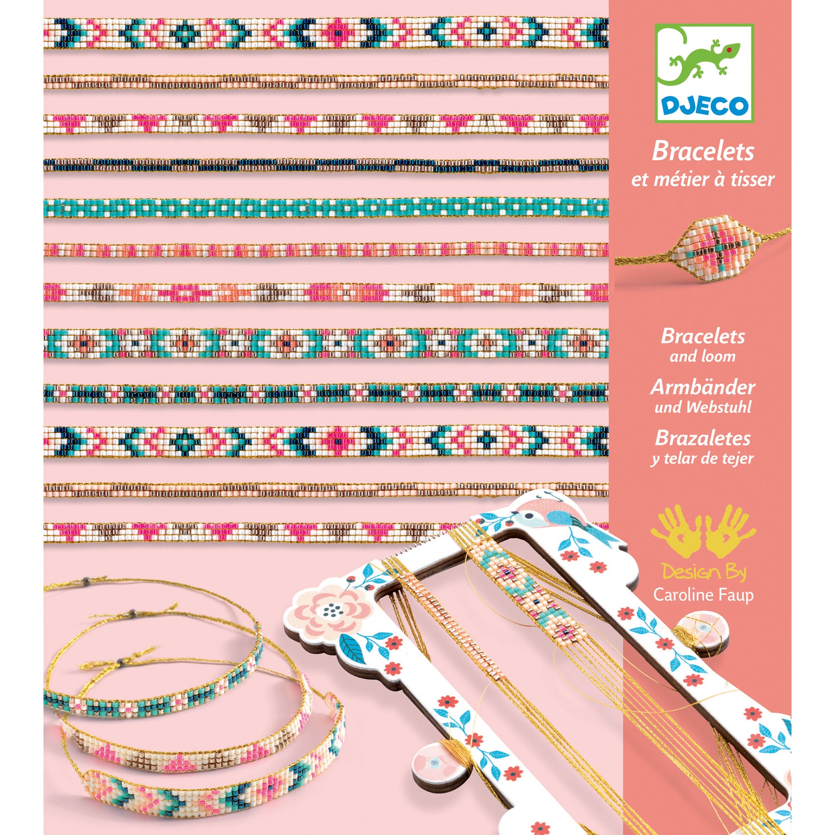 Make Your Own Bracelets Creative Kit - Illustrated Loom & Beads